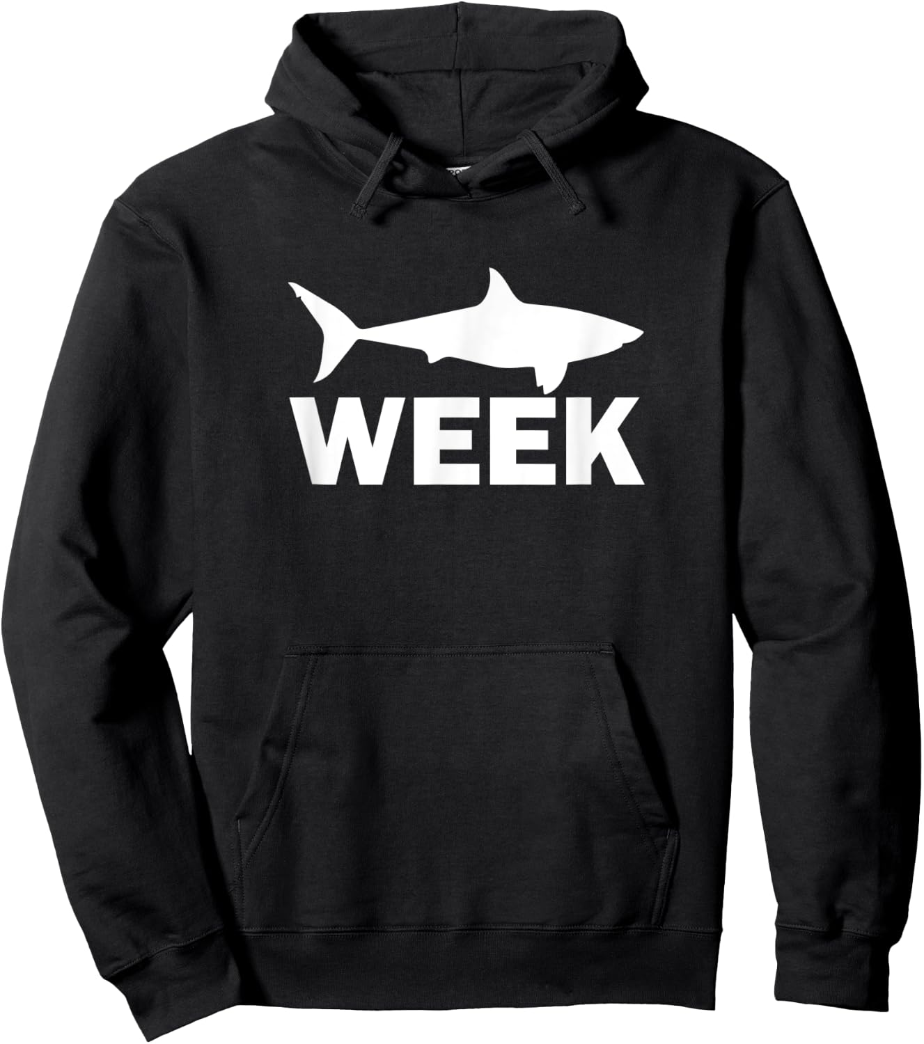 Week of Shark Funny Sharks Great Discovery Time Hoodie - Hoodie | Black