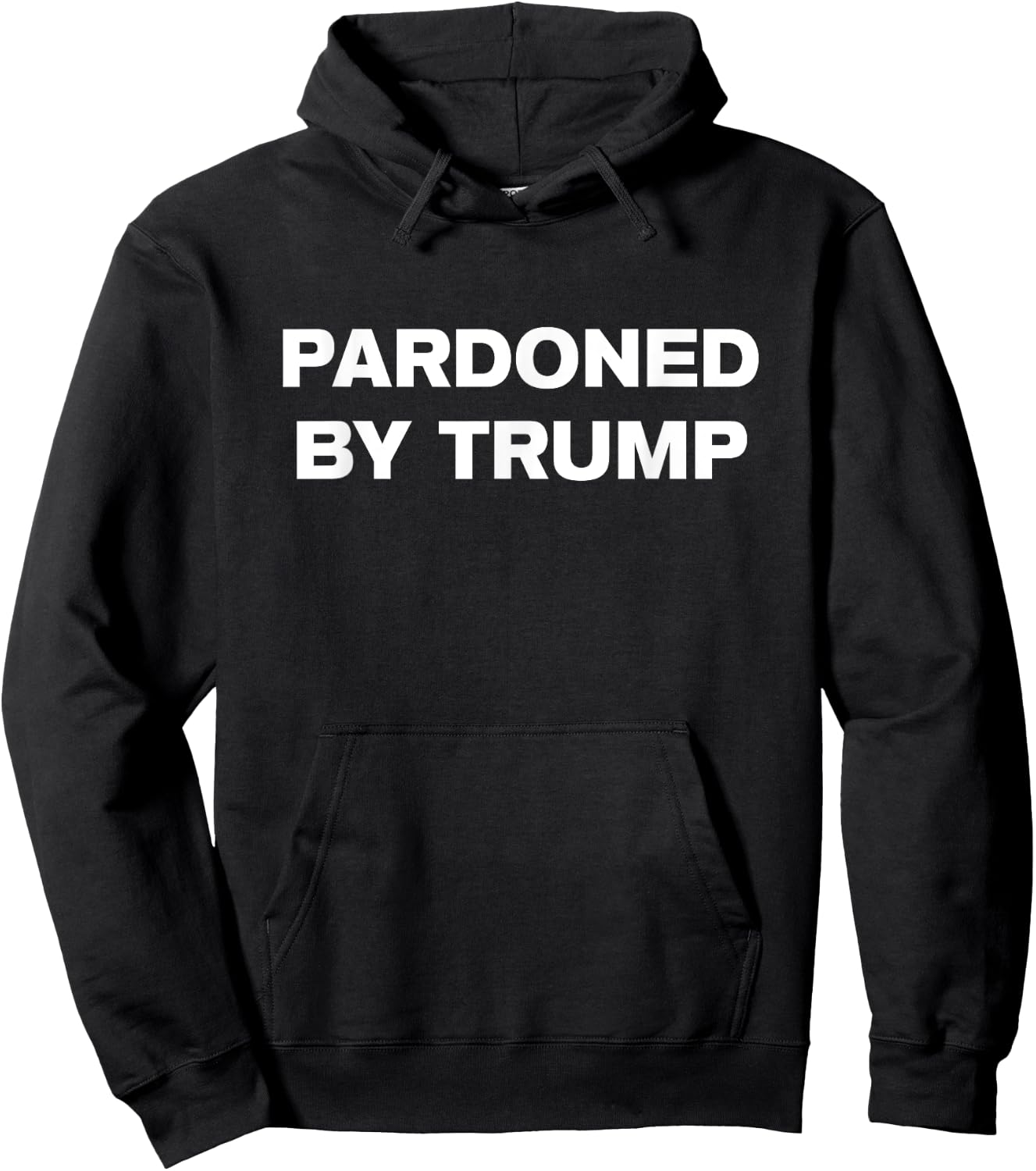 Pardoned by Trump - Fun Shirt Sheriff Joe Donald Impeach Hoodie - Hoodie | Black