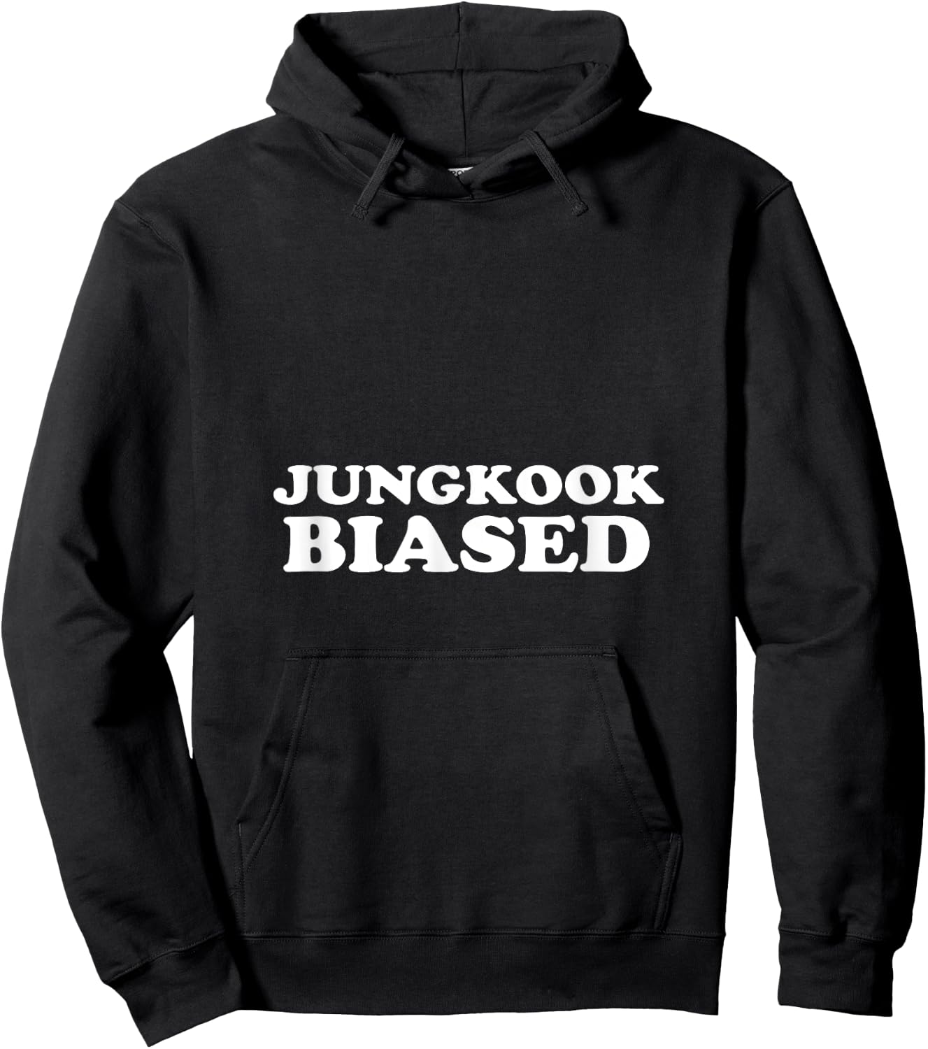 Jungkook Biased Hoodie - Hoodie | Black