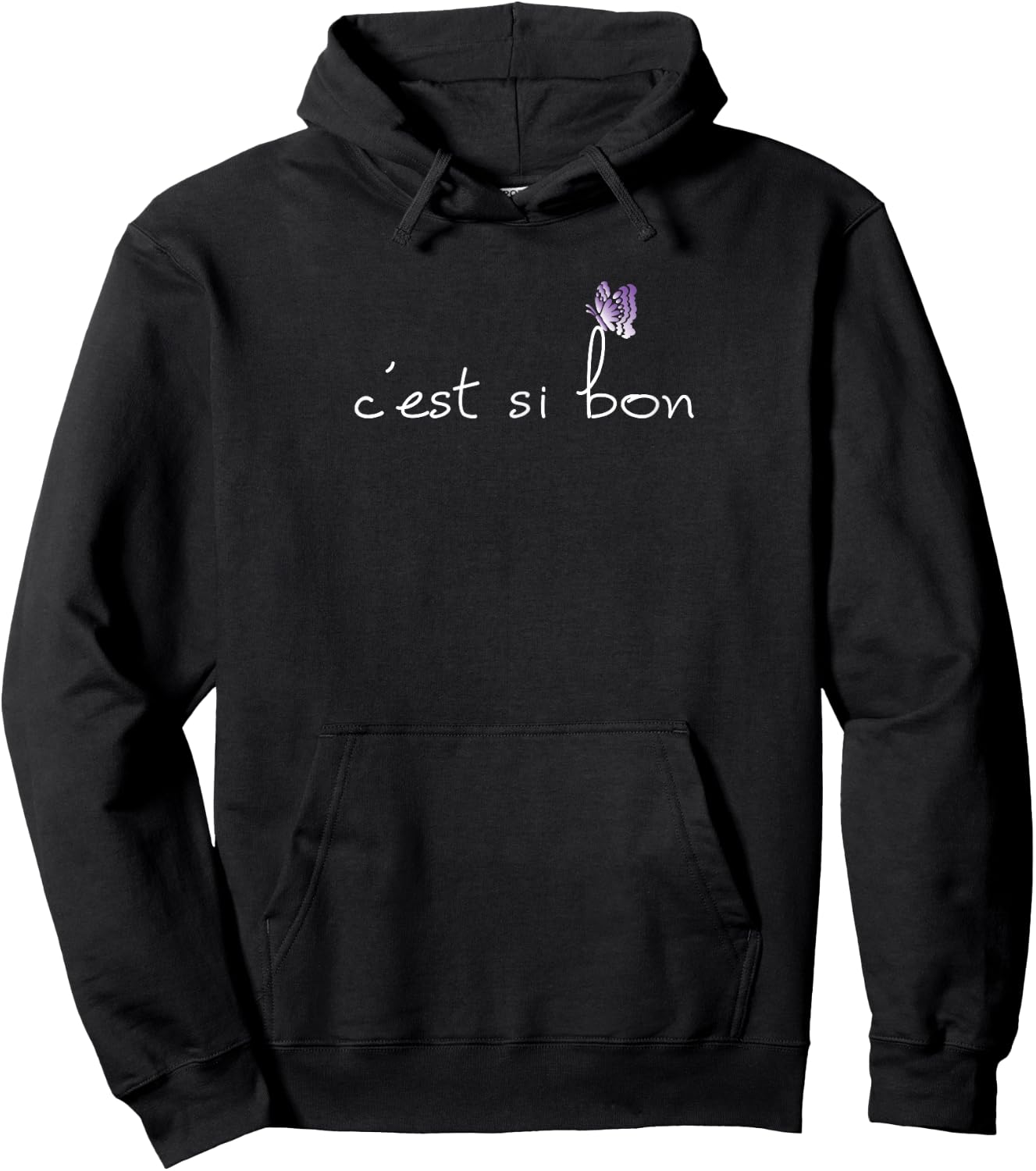 "C'est Si Bon" Translates to, "It's So Good" Hoodie - Hoodie | Black