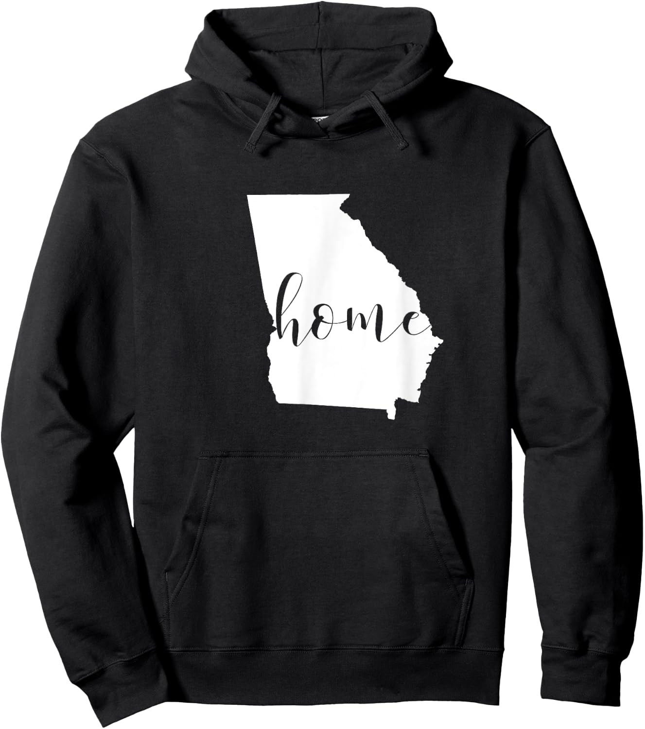 GA HOME Georgia Shirt Blouse Southern South Hoodie - Hoodie | Black