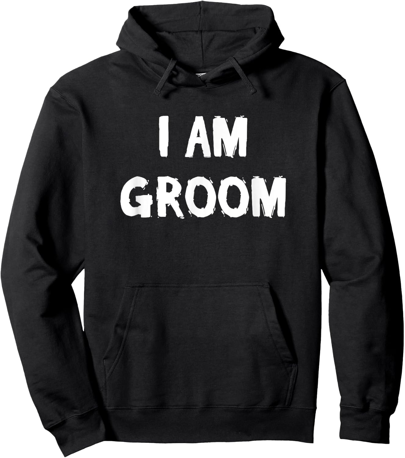 i am groom funny grooms Gift or grooming party Hoodie - Hoodie | Black