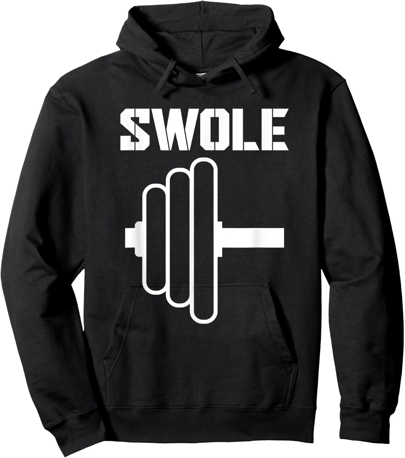 Swole Mates Funny Workout Couples Valentines Day Gym Fitness Hoodie - Hoodie | Black