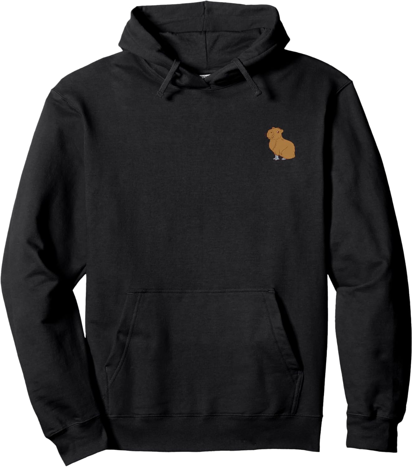 Capybara Native Rodent Lover Animal Hoodie - Hoodie | Black