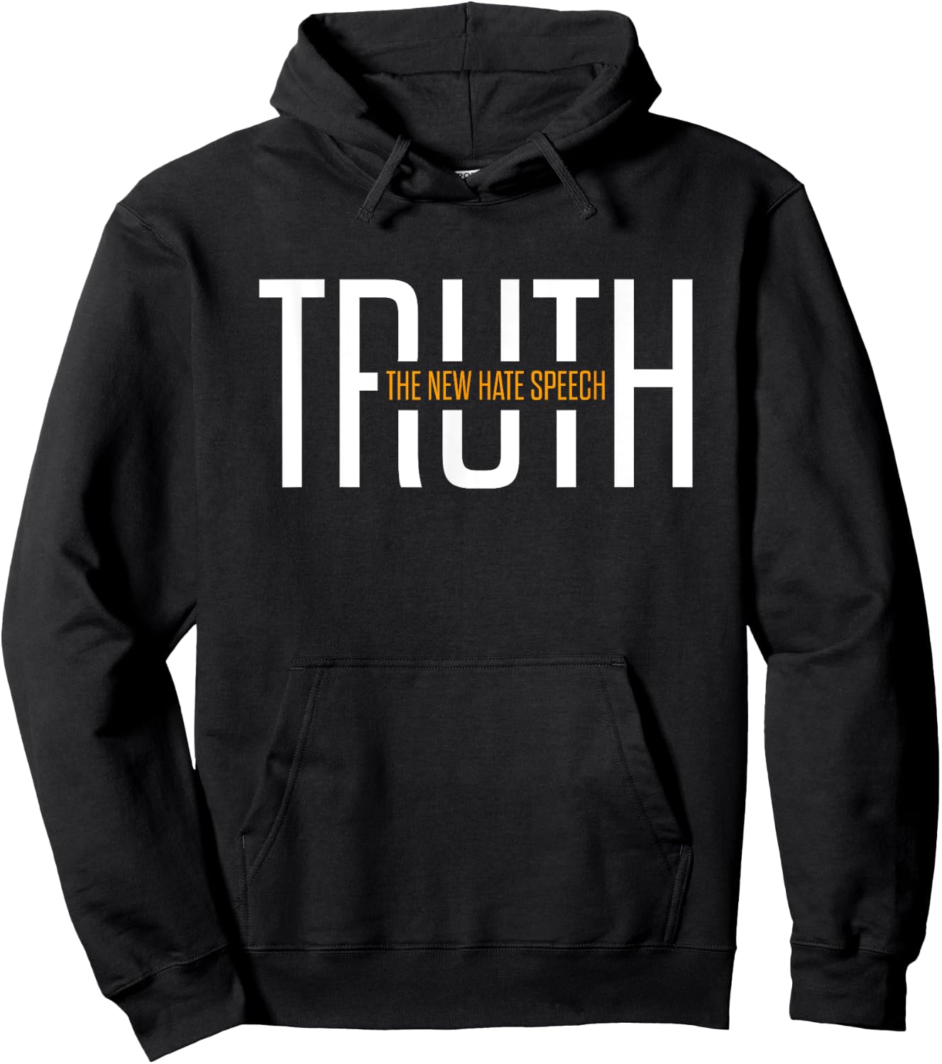 The New Hate Speech Political Correctness Funny Quote Hoodie - Hoodie | Black