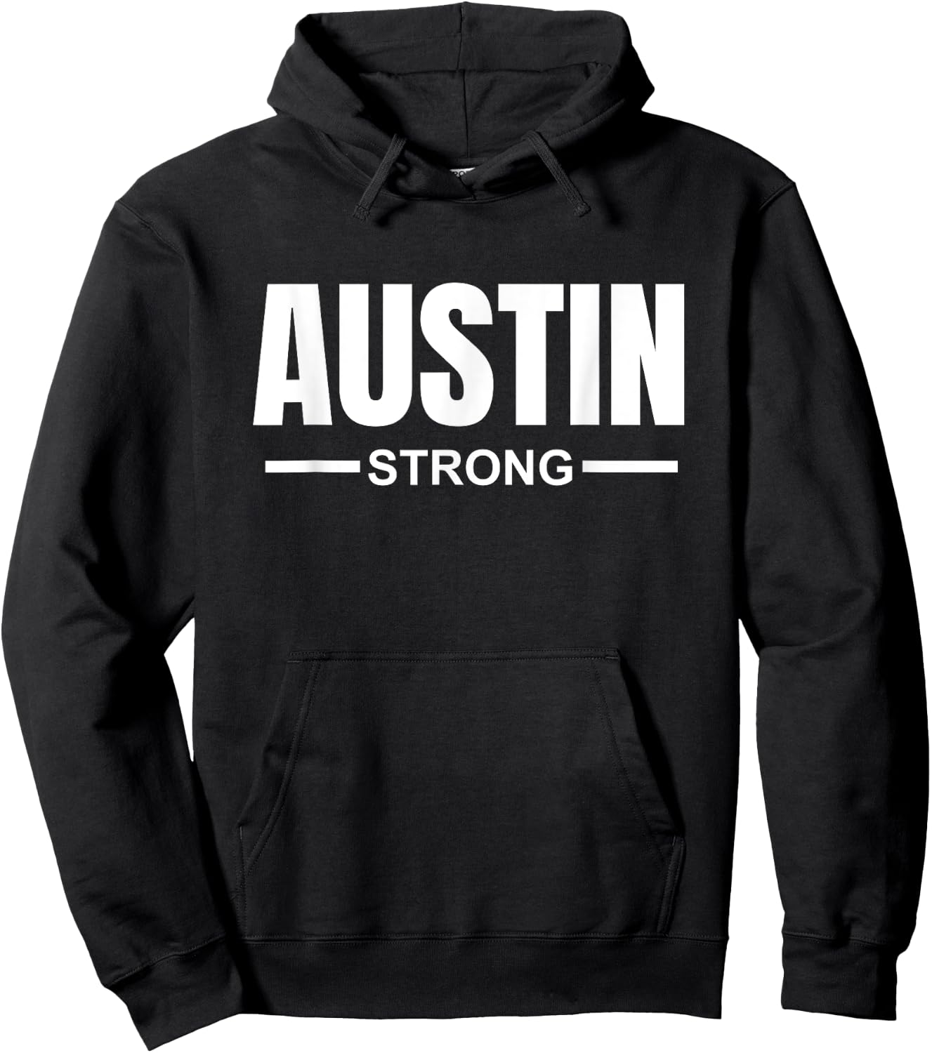 Austin Strong Community Strength Prayer & Support Texas Hoodie - Hoodie | Black