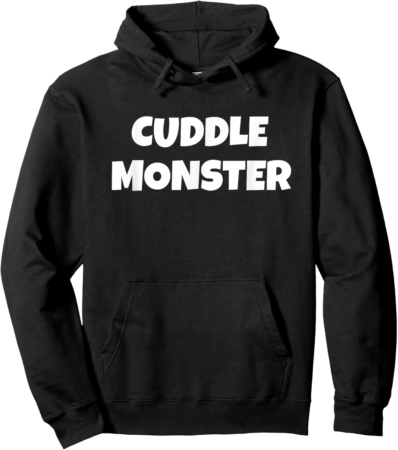 Cuddle Monster shirt love boyfriend girlfriend Hoodie - Hoodie | Black
