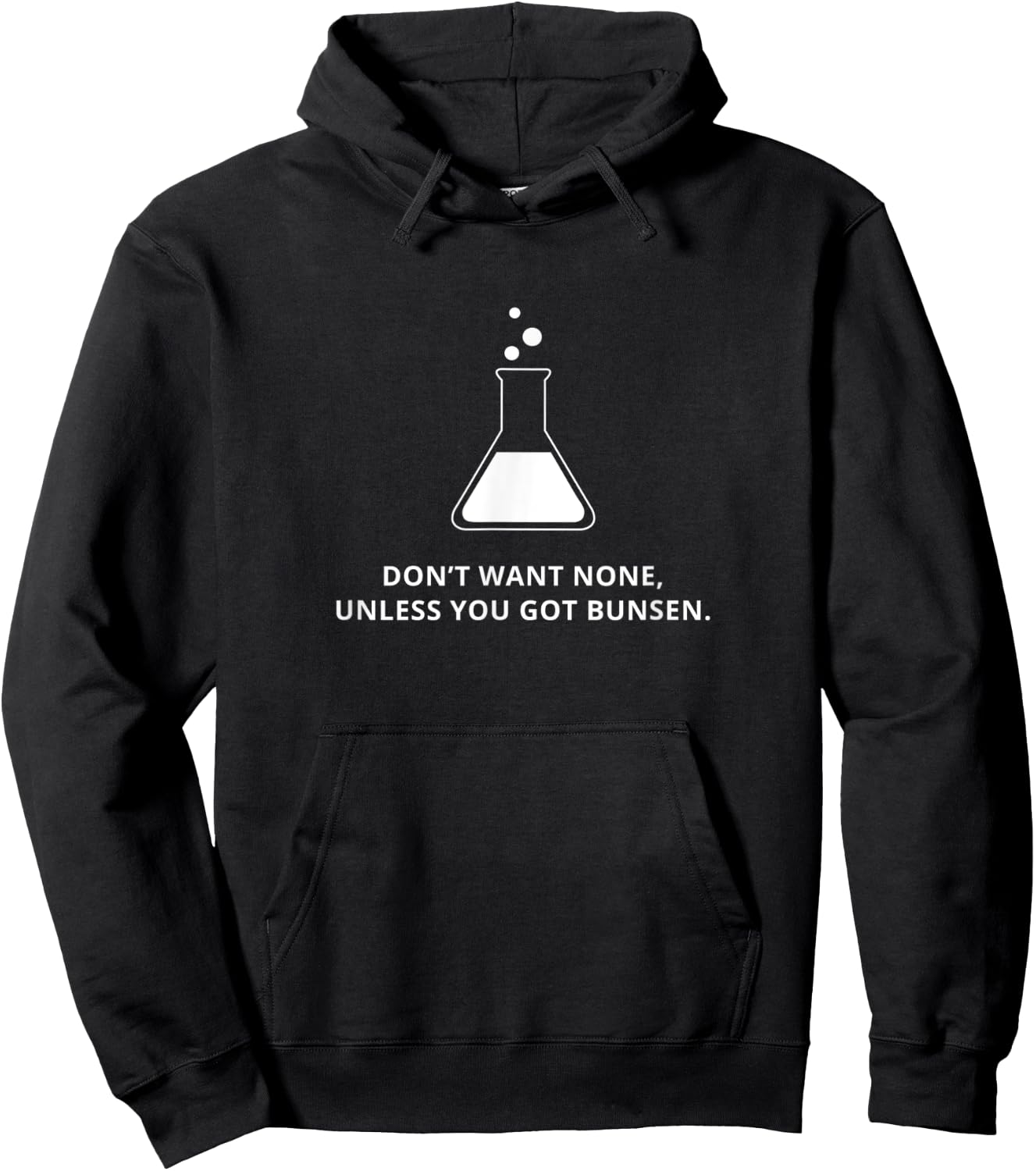 Funny Science Joke T Shirt Hoodie - Hoodie | Black