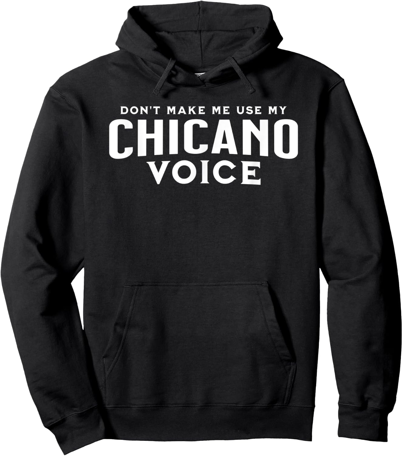 Chicano Accent Hoodie - Hoodie | Black