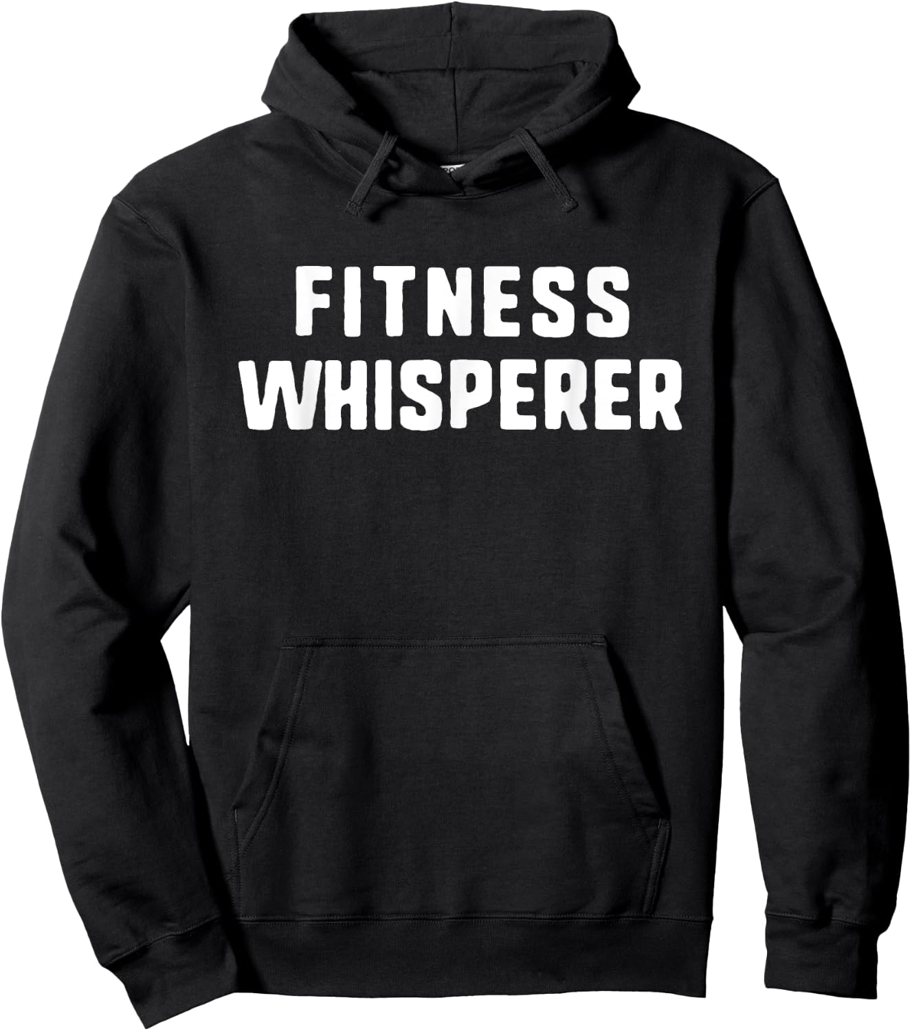 Fitness Whisperer Lover Personal Trainer PT Gym Coach Funny Hoodie - Hoodie | Black