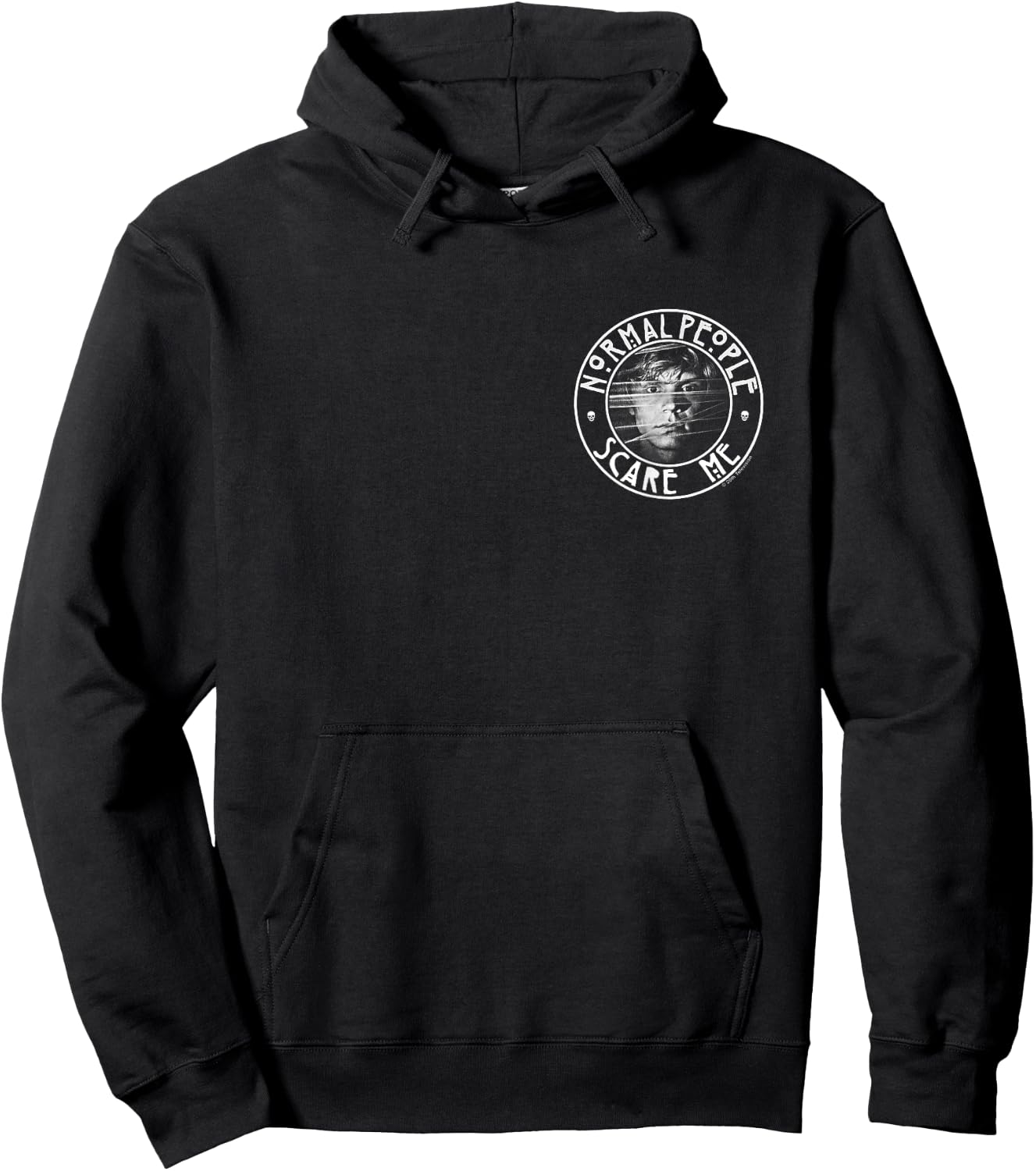 American Horror Story Murder House Tate Seal Hoodie - Hoodie | Black