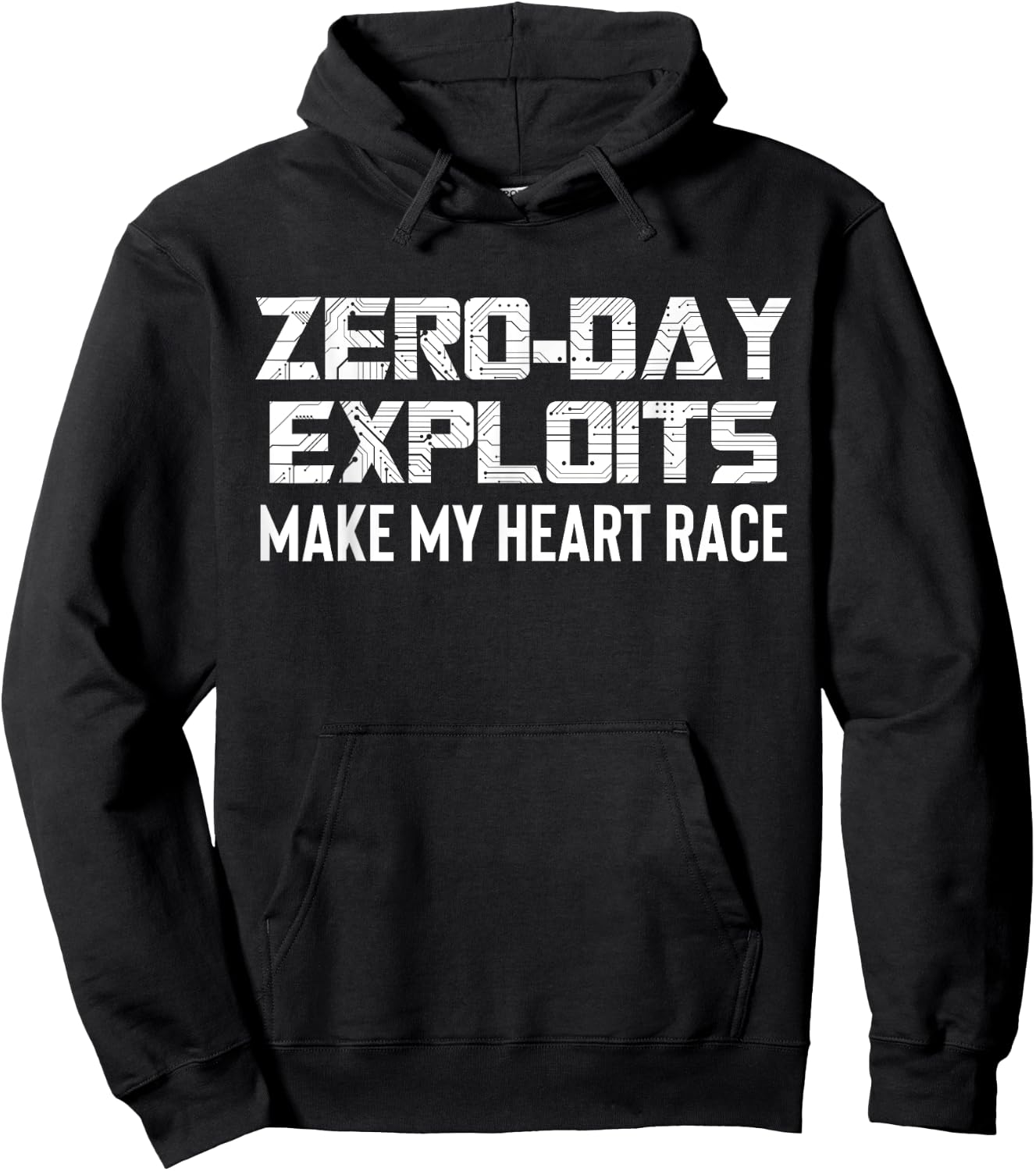Zero Day Exploits Cyber Security Engineer Hoodie - Hoodie | Black