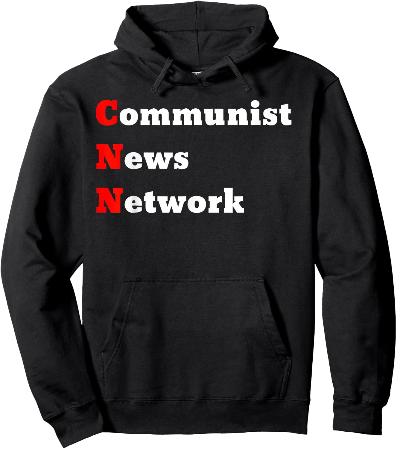 Communist News Network Hoodie - Hoodie | Black