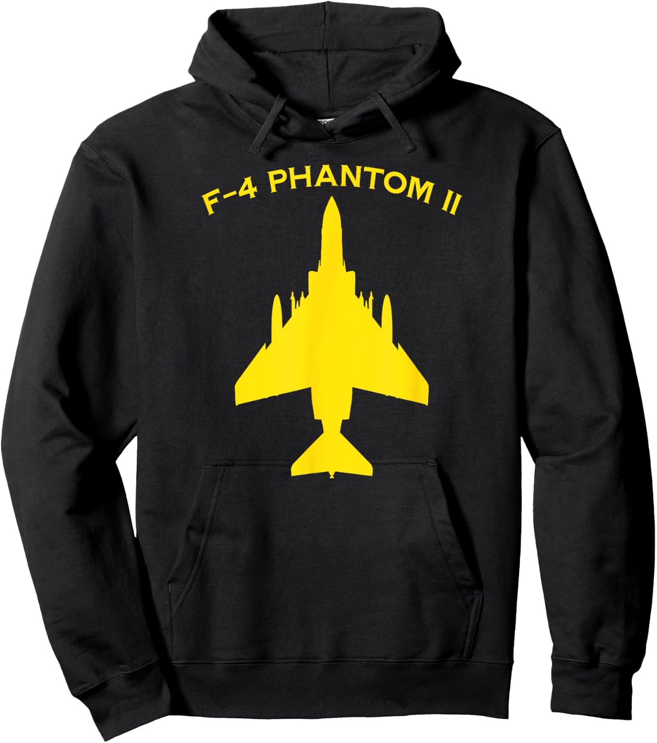F-4 Phantom II Naval Fighter Bomber Jet Interceptor Aircraft Hoodie - Hoodie | Black