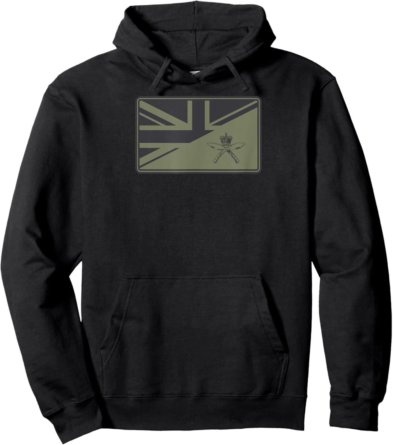 Gurkha Rifles (subdued patch) Hoodie - Hoodie | Black