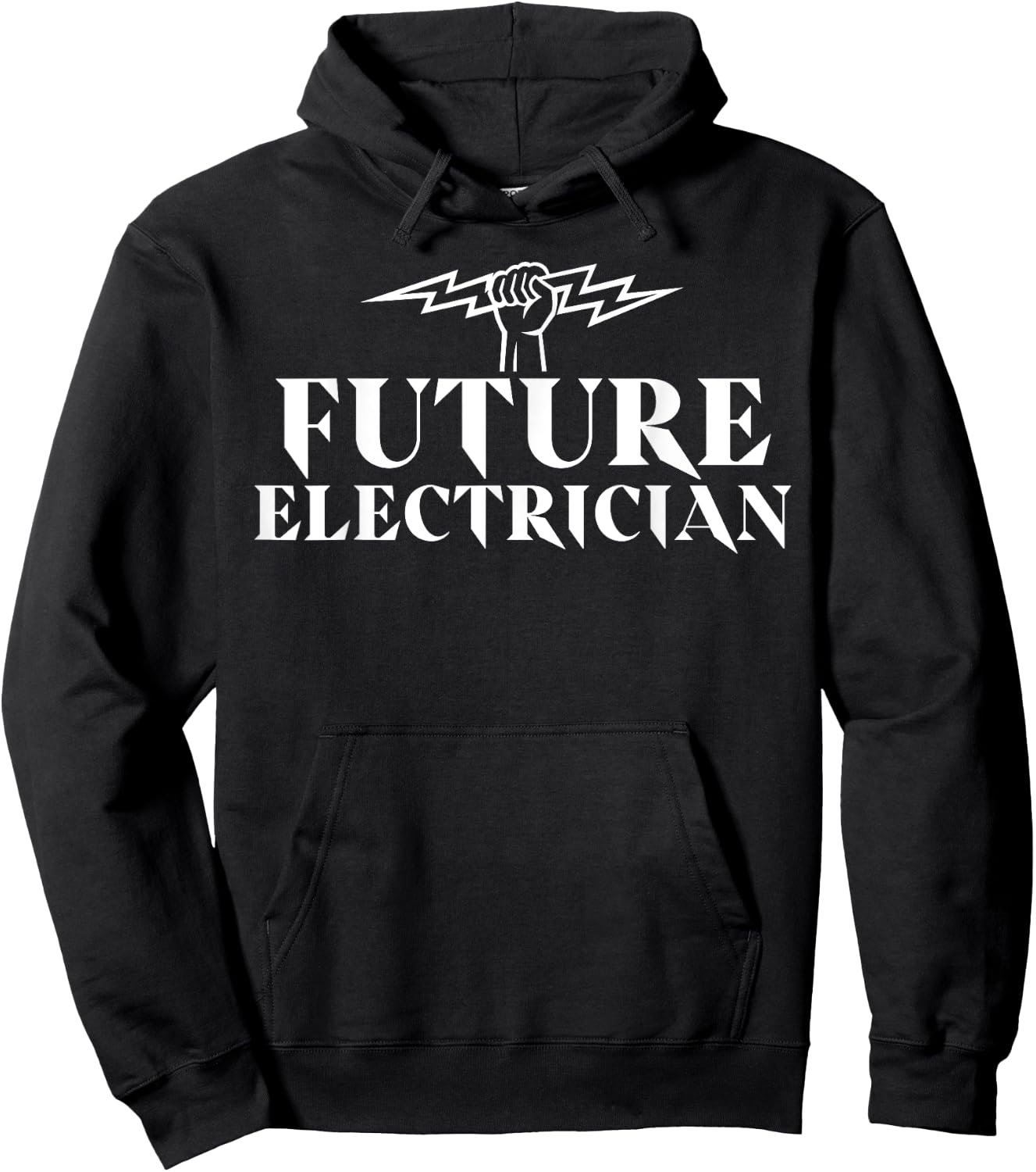 Future Electrician Electrical Engineering Student Gift Hoodie - Hoodie | Black