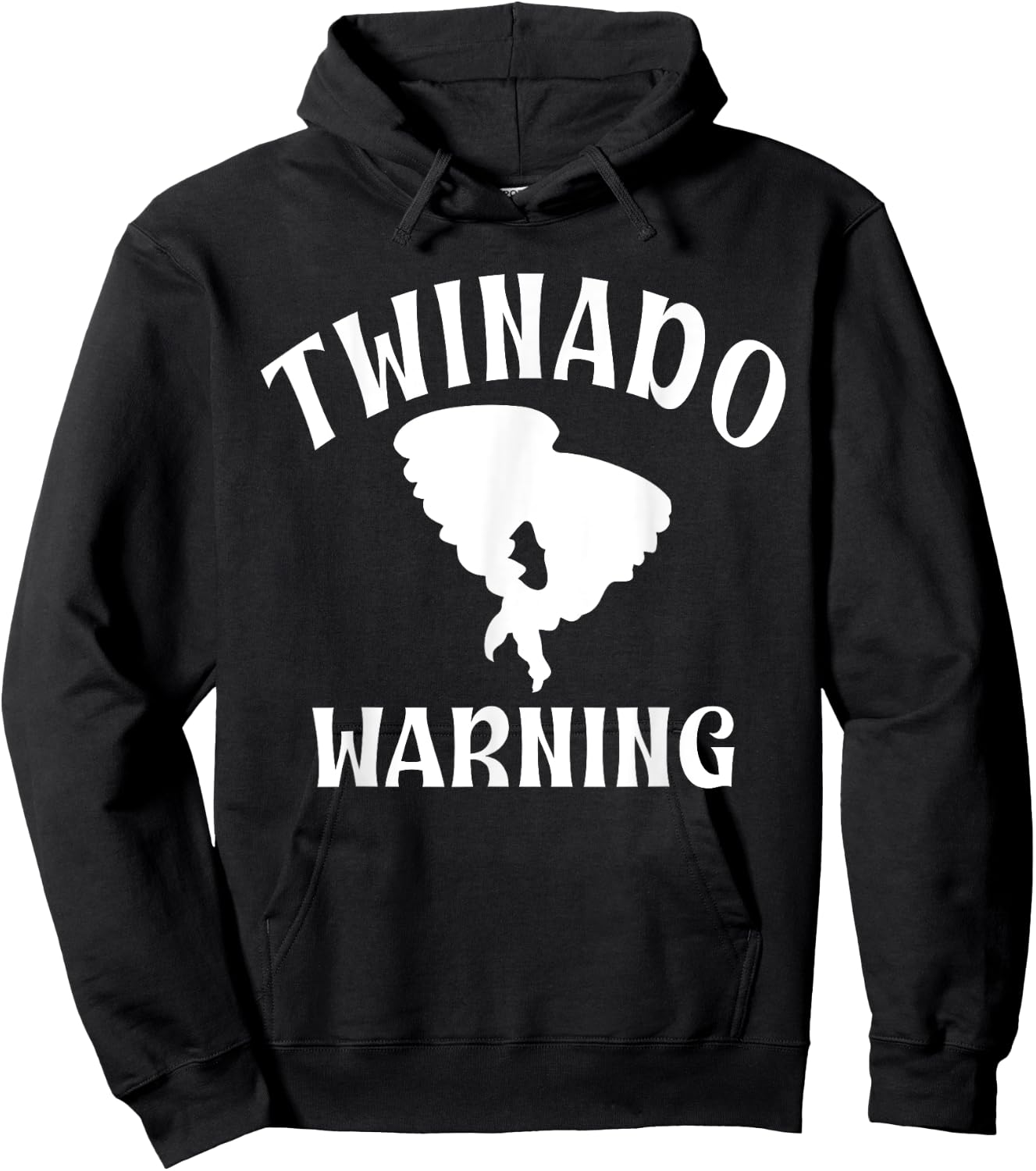 Twinado Funny Twin Hoodie - Hoodie | Black
