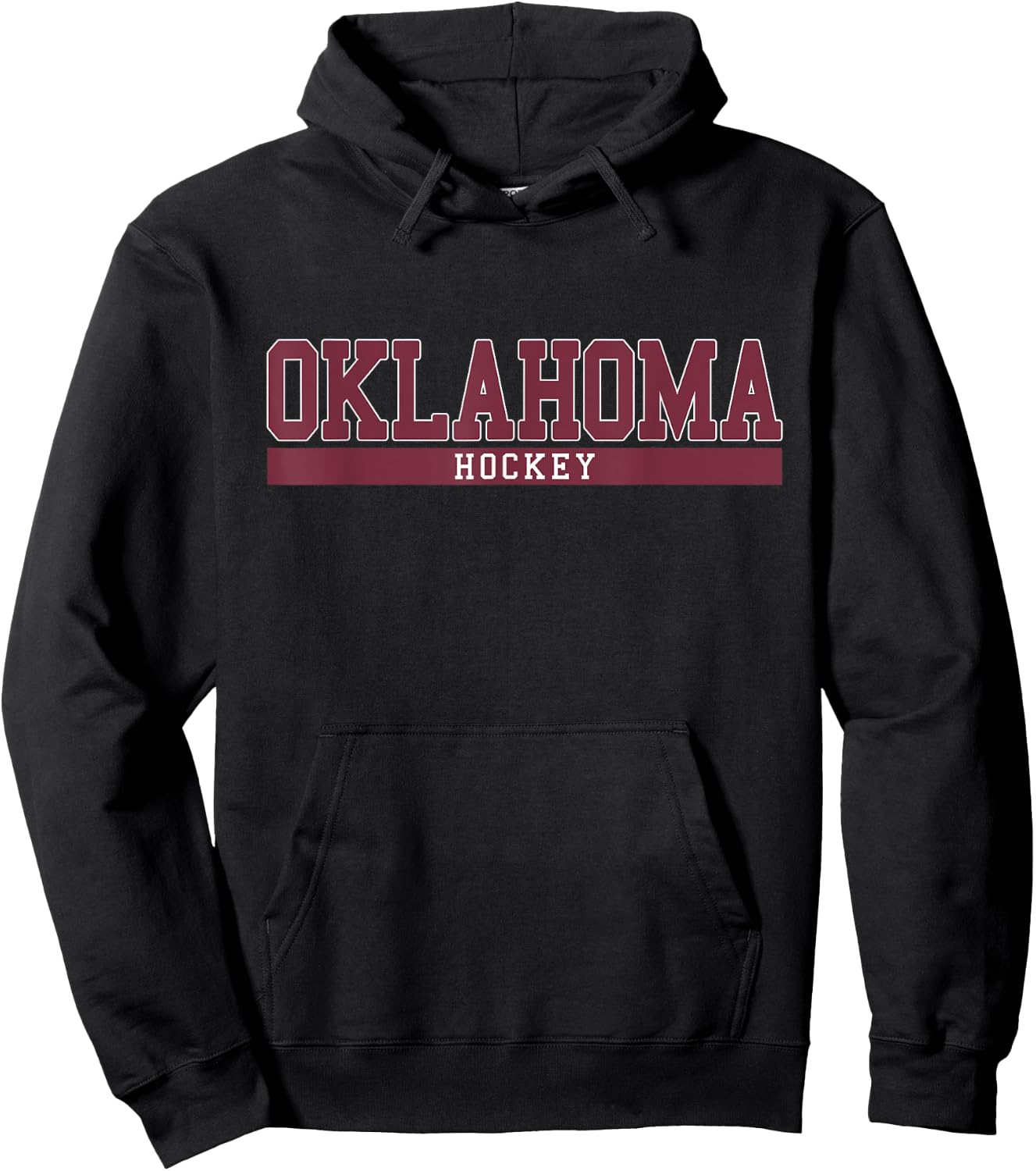 Oklahoma Hockey Hoodie - Hoodie | Black