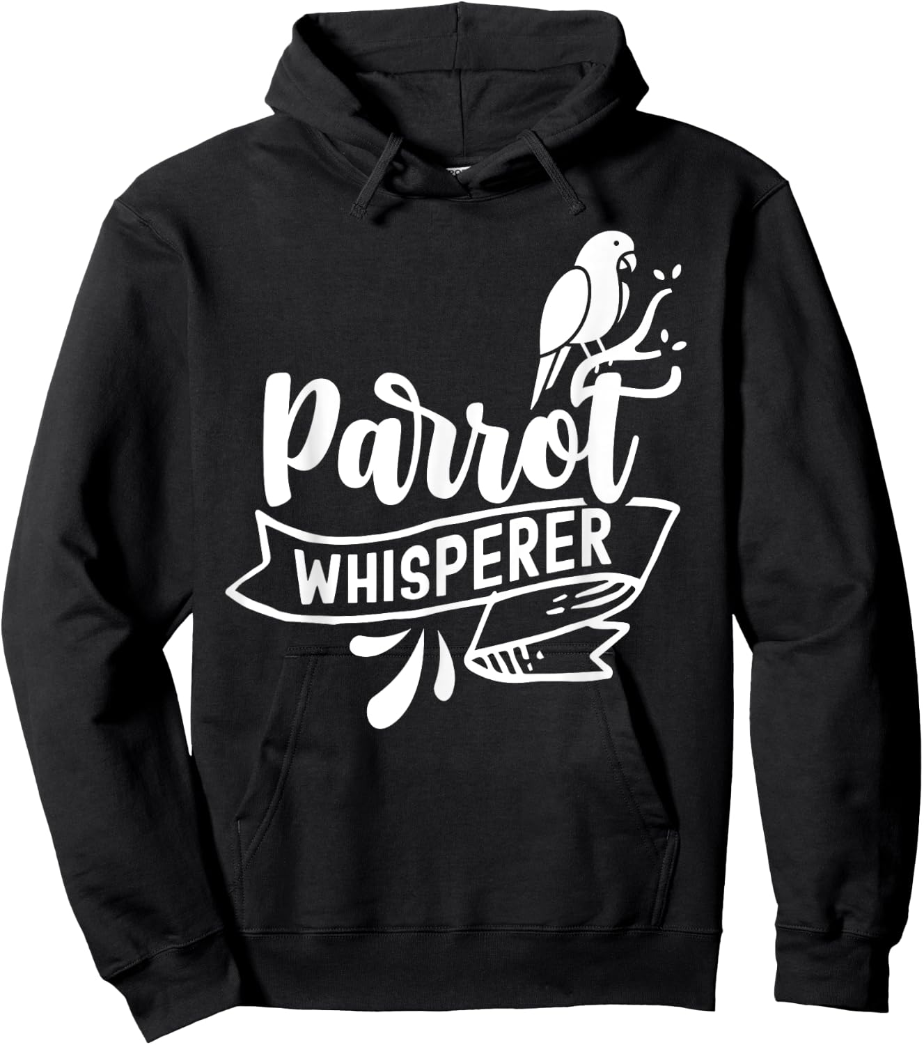 Parrot Whisperer Pet Parrots Animal Cute Hoodie - Hoodie | Black