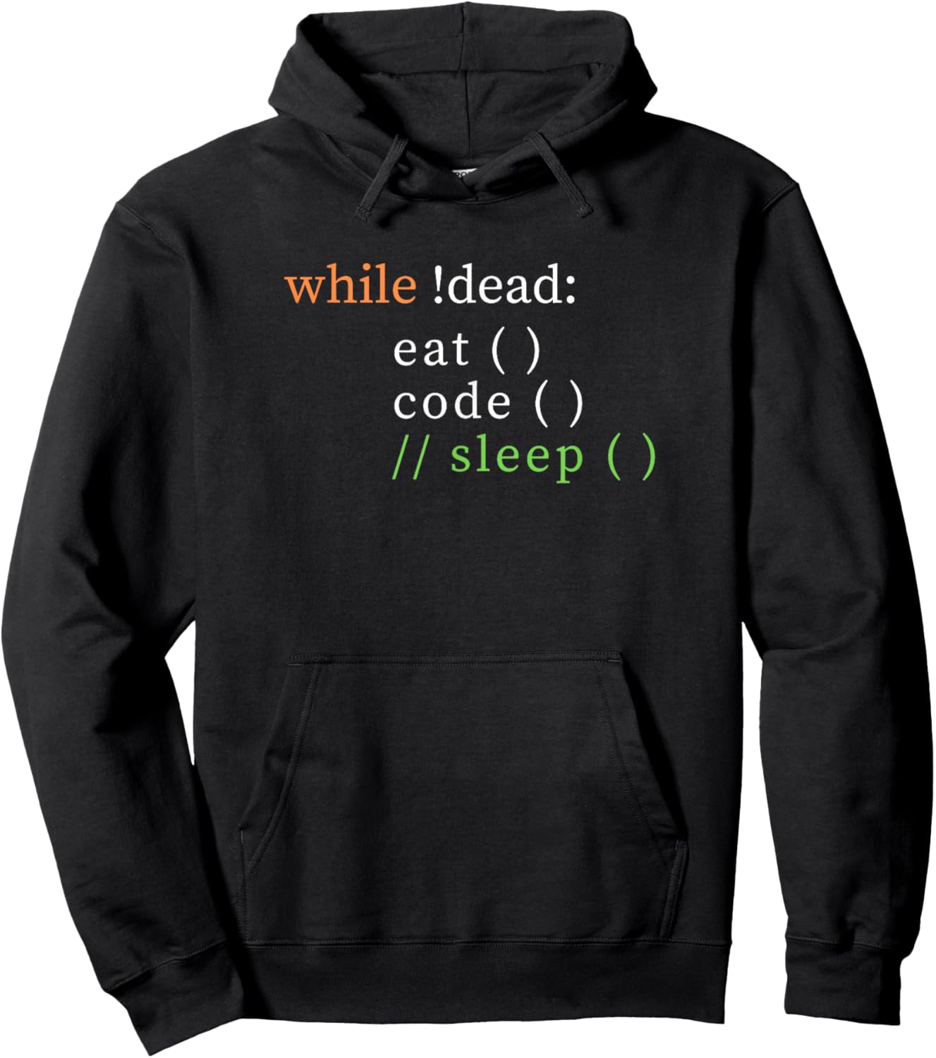 Funny Python Code Joke Computer Science IT Programmer Gift Hoodie - Hoodie | Black
