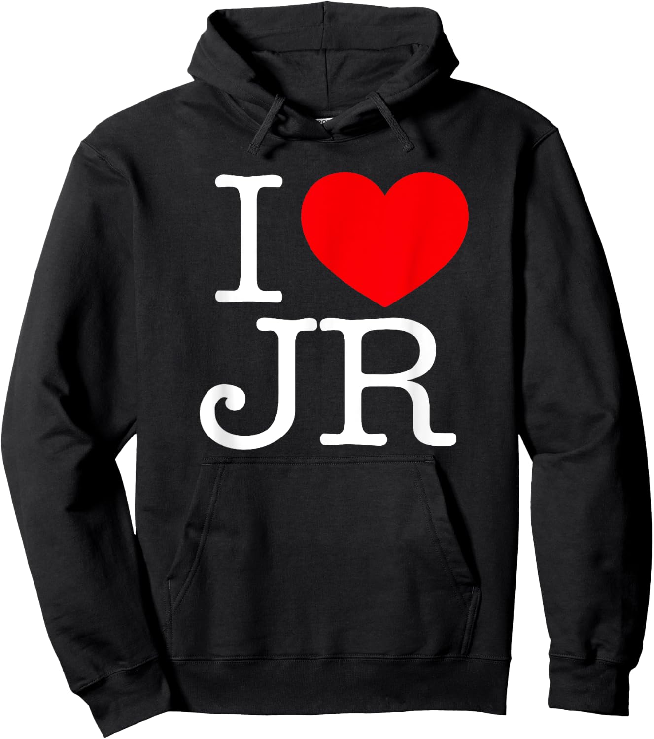 I Love (Heart) JR Hoodie - Hoodie | Black