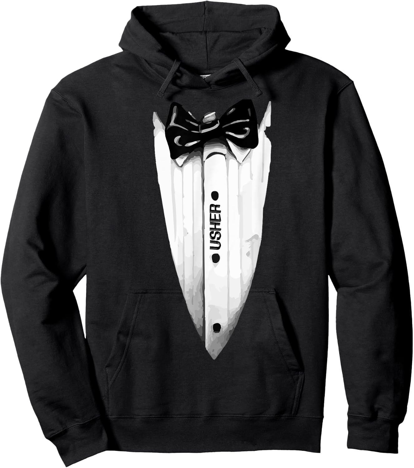 Groom's Crew Wedding Usher Hoodie - Hoodie | Black