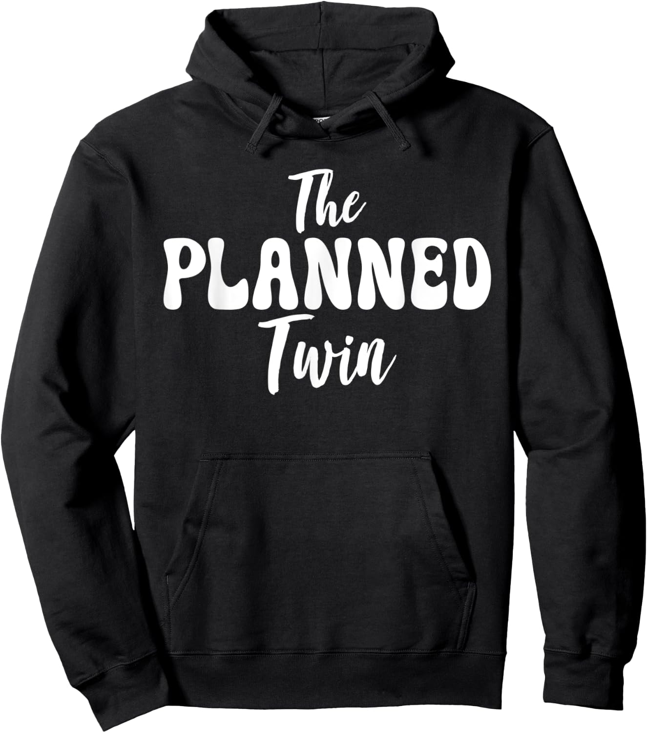 The planned Twin funny Twin Hoodie - Hoodie | Black