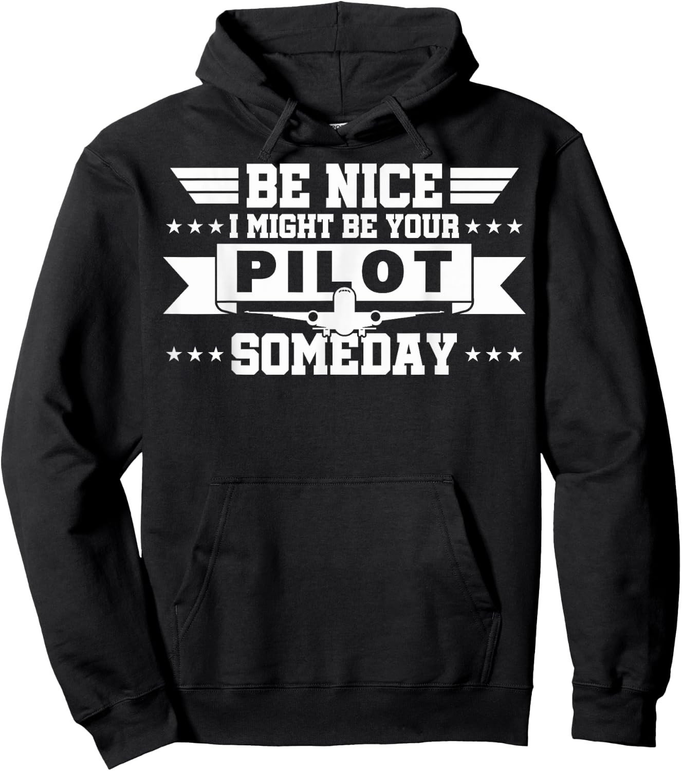 I Might Be Your Pilot Pilots In Training Future Pilots Hoodie - Hoodie | Black