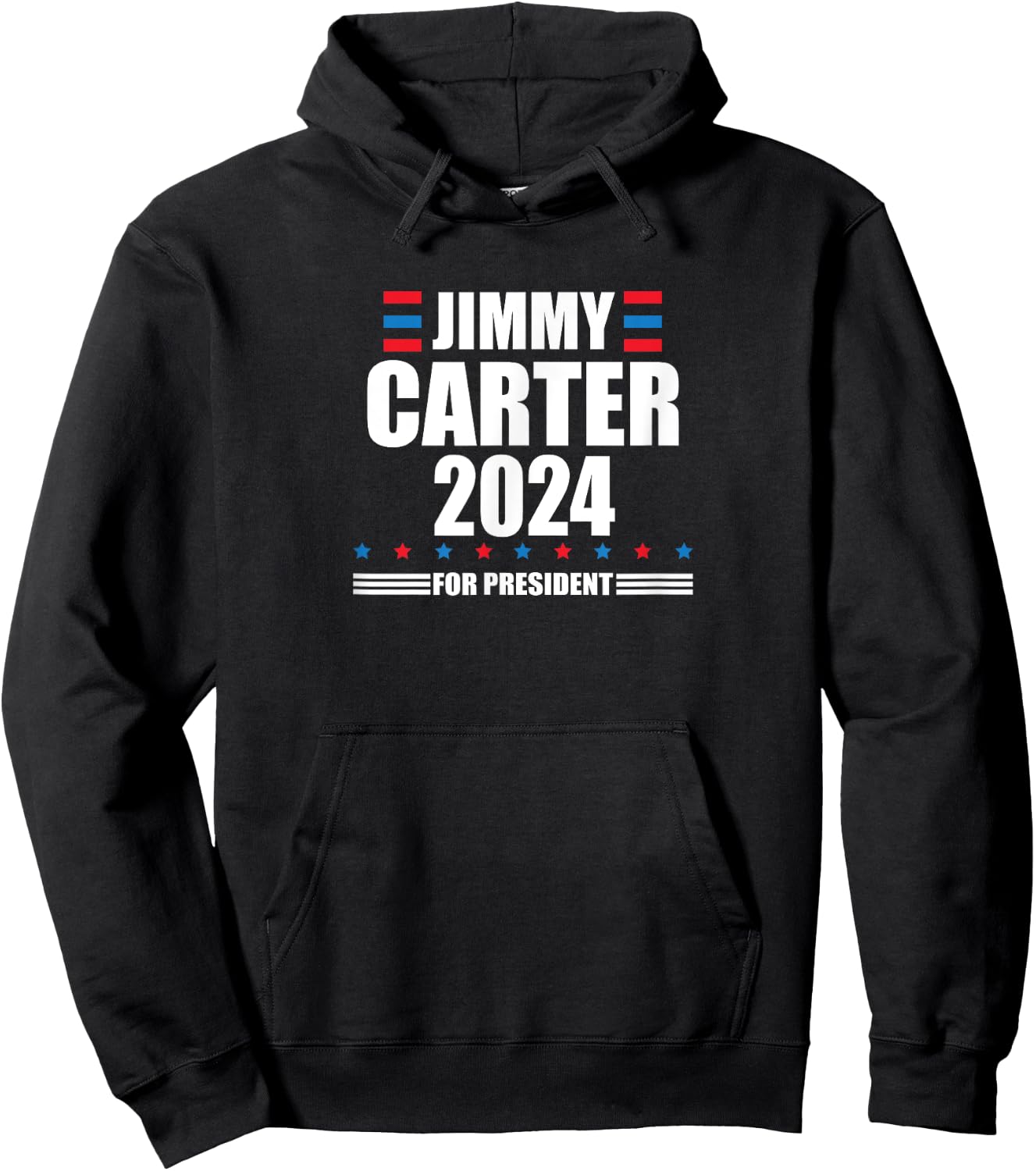 Jimmy Carter 2024 | Carter 24 President Liberal Democrat Hoodie - Hoodie | Black