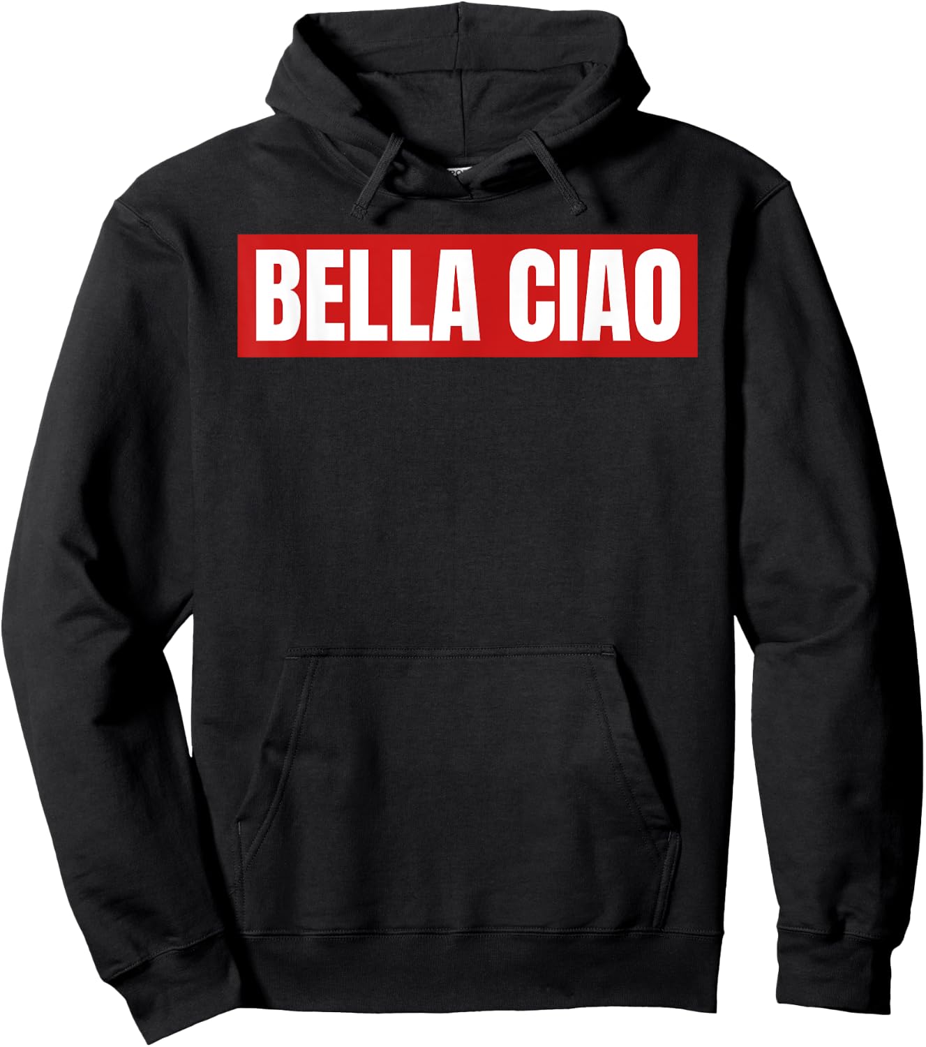Bella Ciao for casa song lovers- men women Hoodie - Hoodie | Black