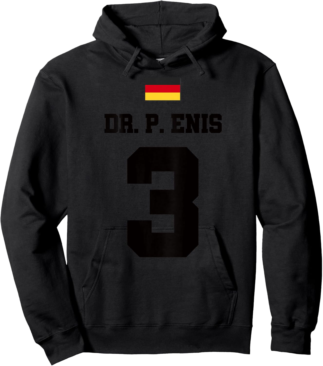 German Dr Penis Party Outfit Hoodie - Hoodie | Black