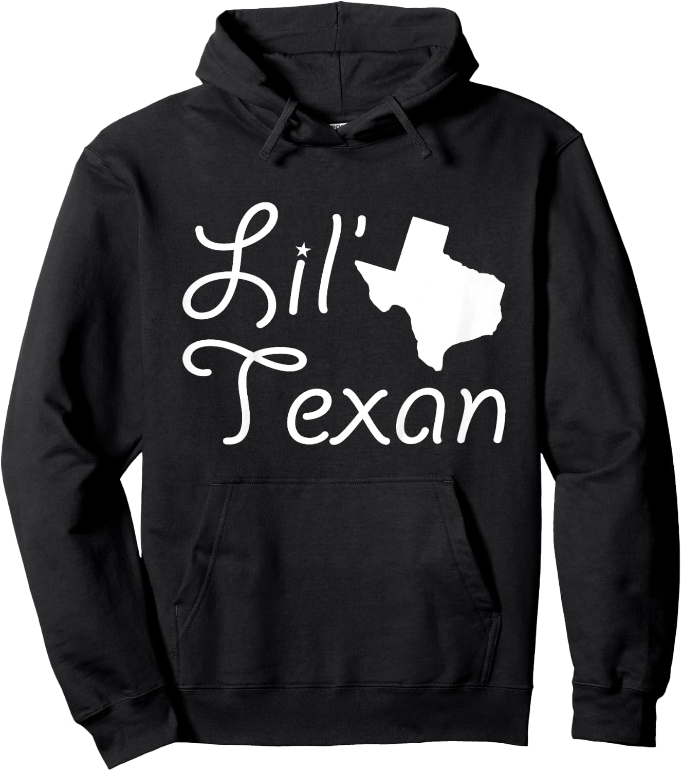 Lil' Texan | Funny Texas Kid Toddler | Boy Girl Hoodie - Hoodie | Black
