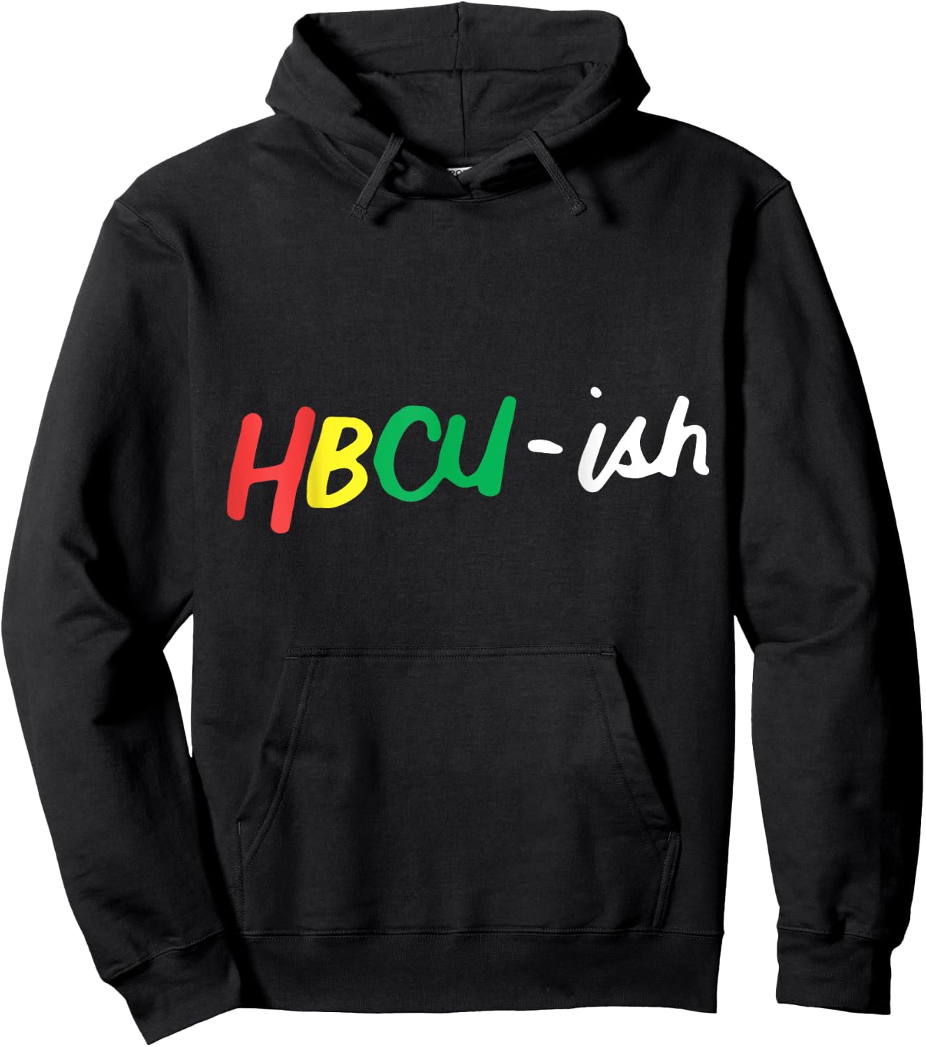 HBCU ISH Historical Black College Alumni Hoodie - Hoodie | Black
