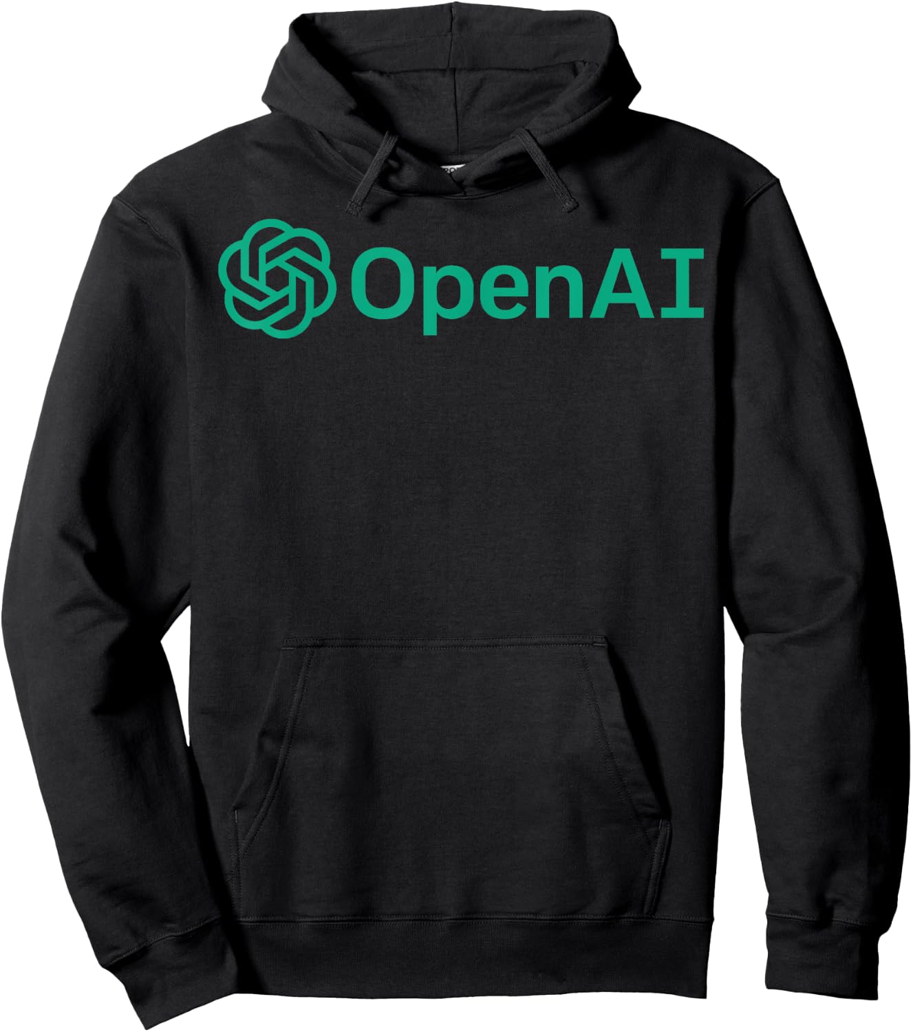 OpenAI Artificial Intelligence Nerdy Computer Programmer Hoodie - Hoodie | Black