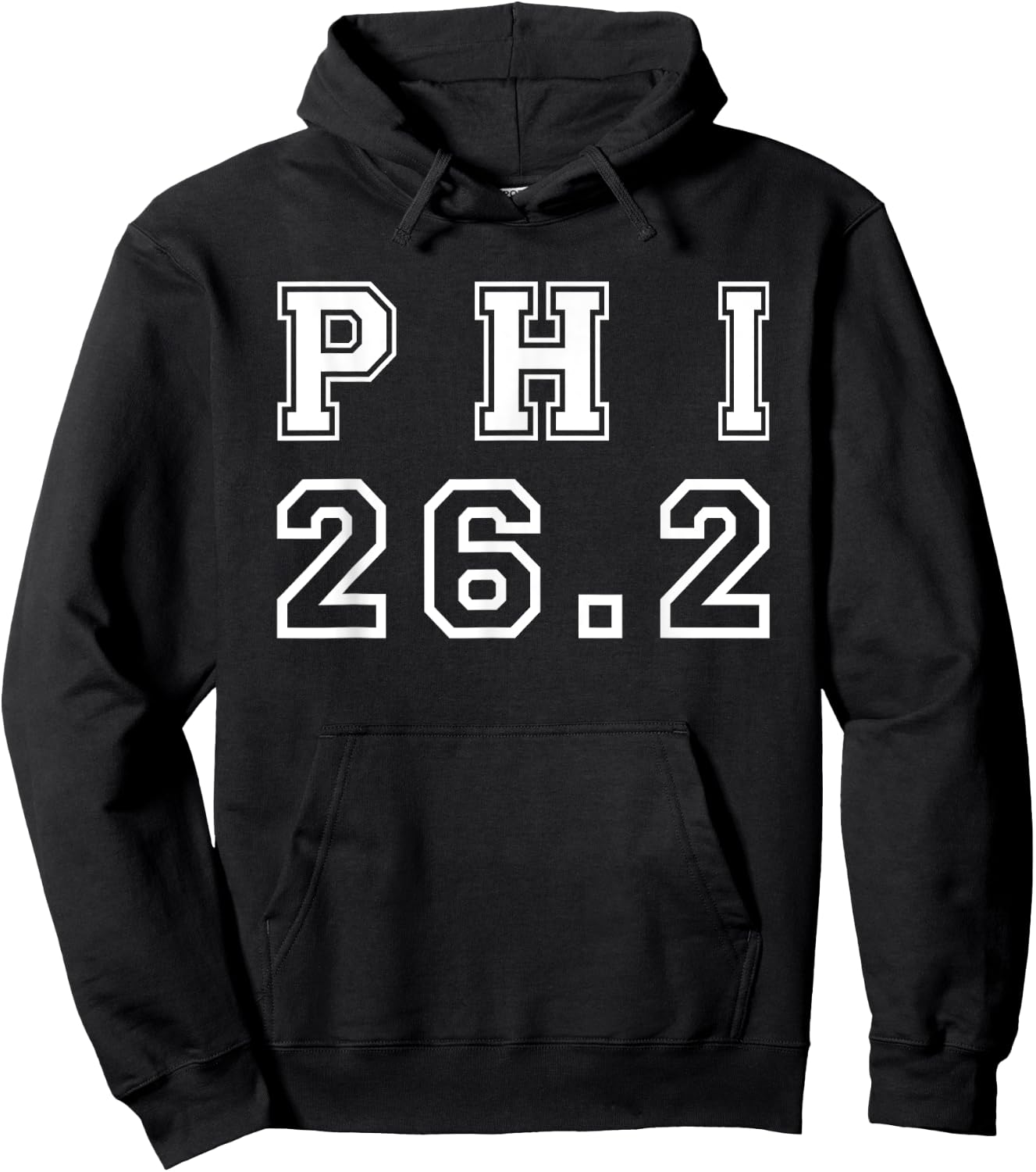 Philadelphia 26.2 Marathon Shirt Hoodie - Hoodie | Black