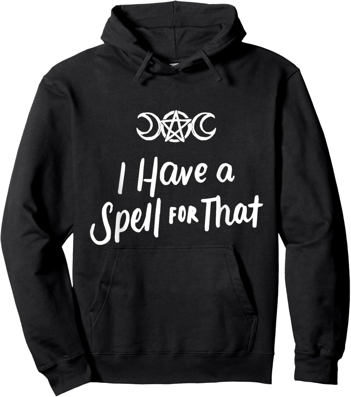 I Have a Spell for That Funny Witch Wicca Witchcraft Pagan Hoodie - Hoodie | Black