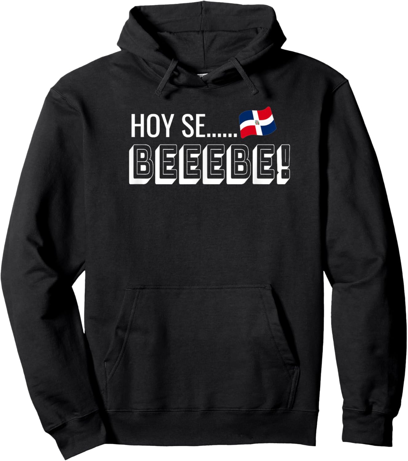 Hoy Se Bebe Hoodie - Hoodie | Black