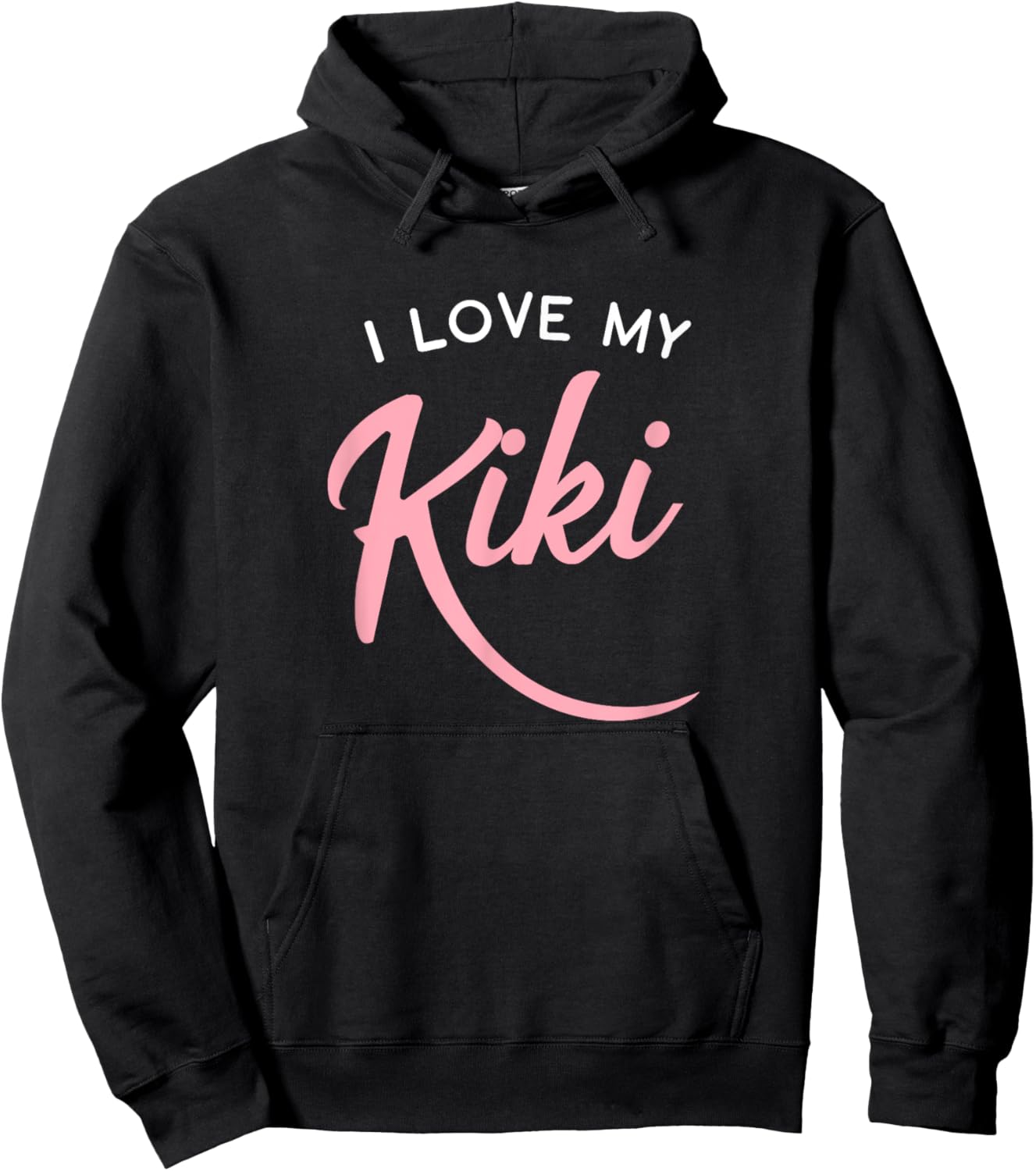 I Love My Kiki Hoodie - Hoodie | Black