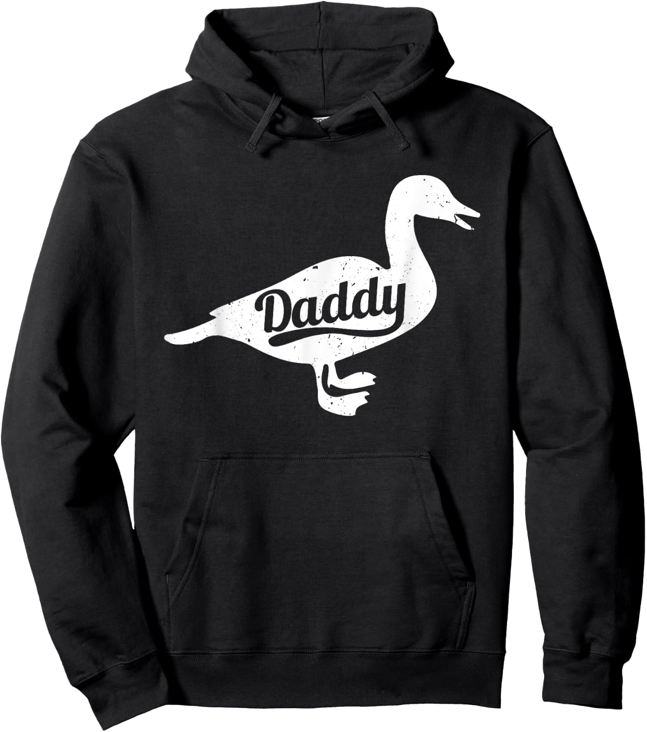 Duck Daddy Dad Farm Lover Father's Day Gift Men Hoodie - Hoodie | Black