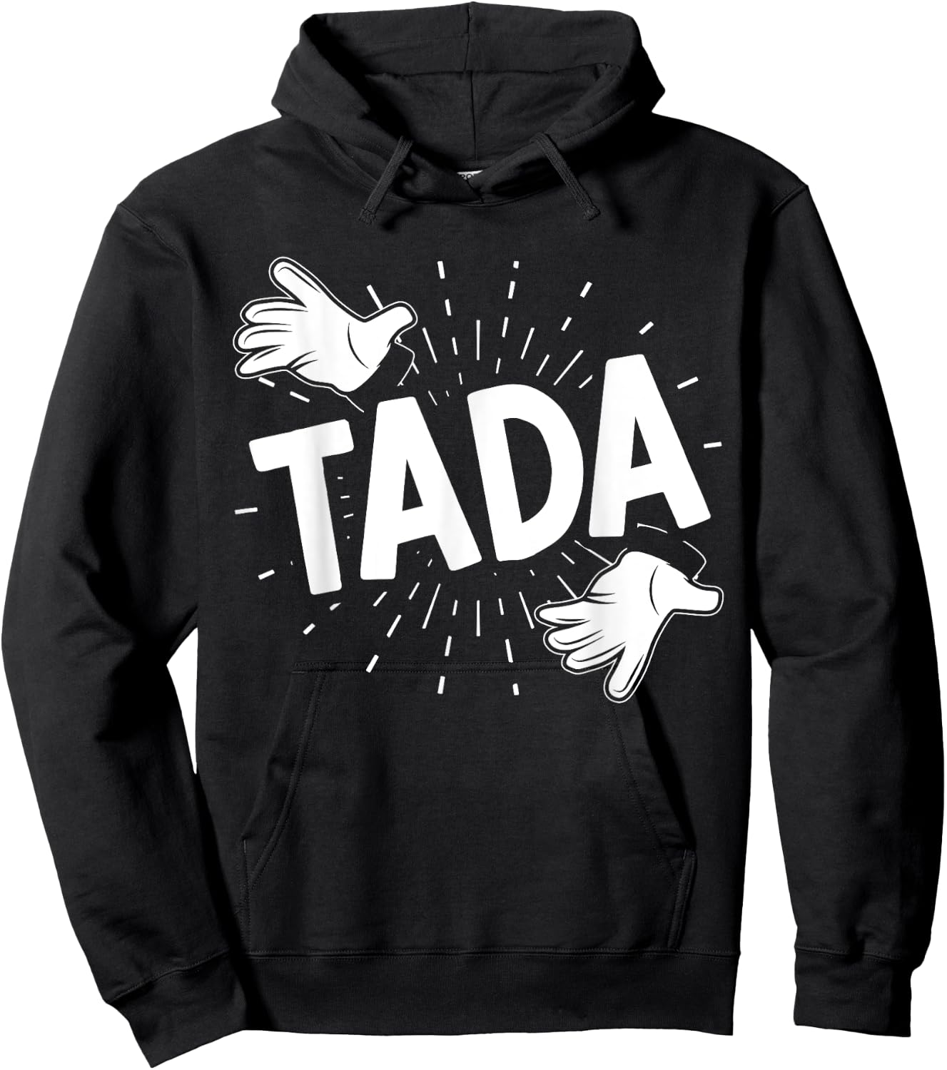 Tada Magician Magic Tricks Wizardry Illusionist Wizard Hoodie - Hoodie | Black