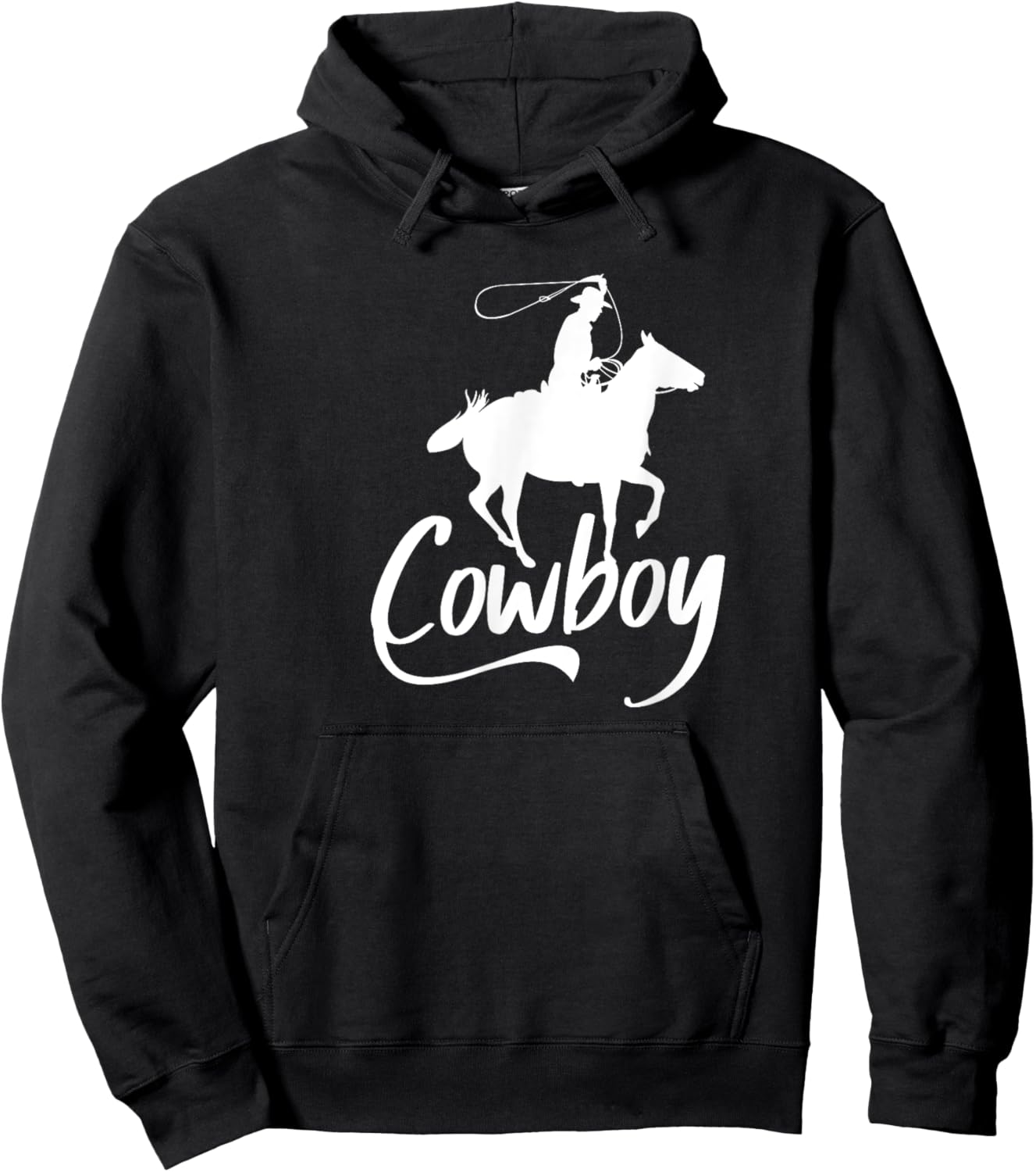 Cowboy America Wild West Cowboys USA Hoodie - Hoodie | Black