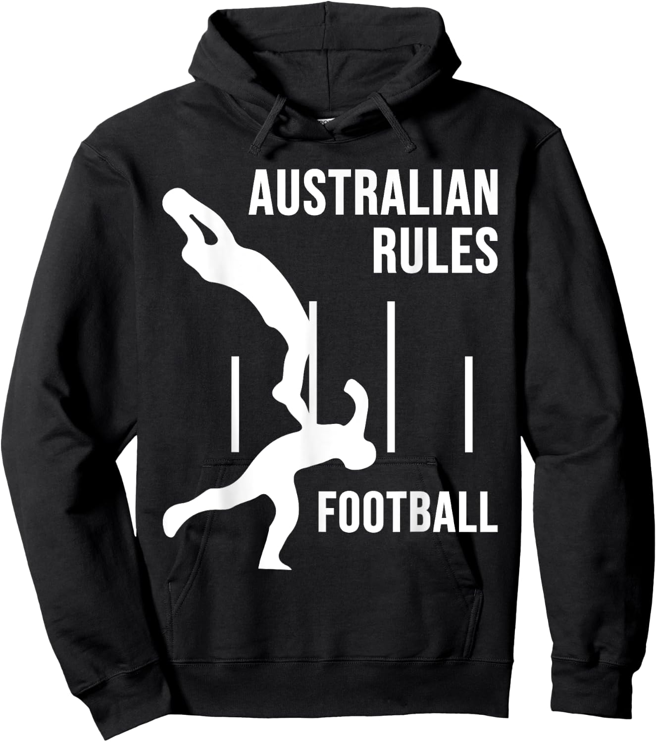 Great Aussie Sport Gift - Australian Rules Football Lovers Hoodie - Hoodie | Black