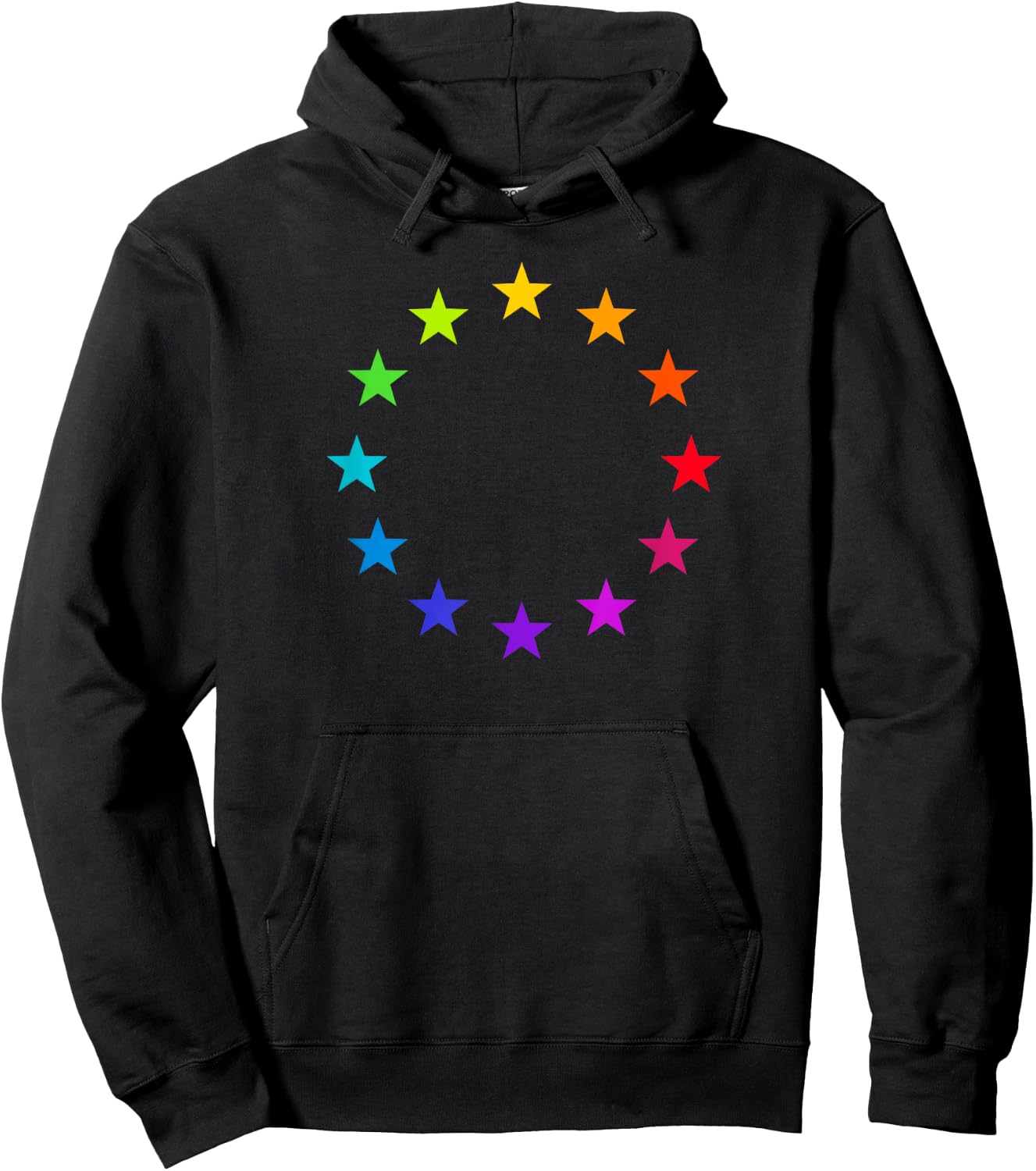 Europe symbol logo sign stars EU European Union flag banner Hoodie - Hoodie | Black