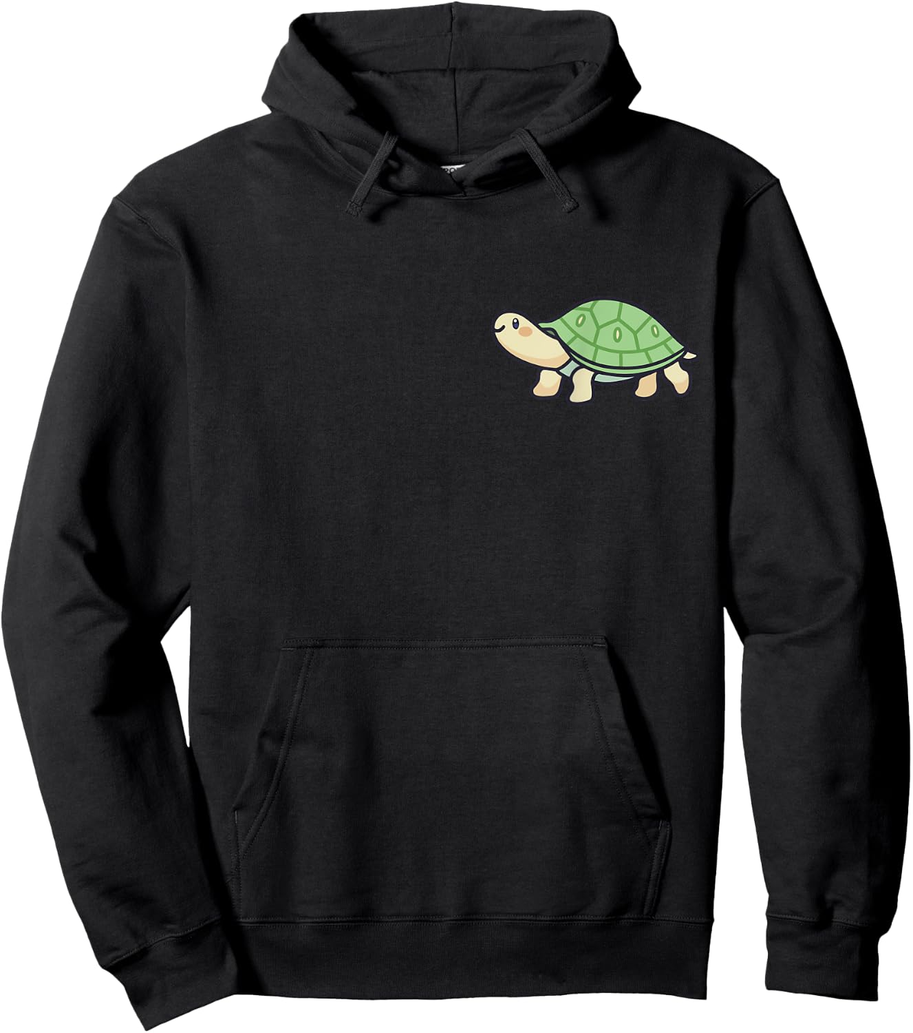 Turtle Animal Aesthetic Kawaii Lover Owner Cute Hoodie - Hoodie | Black