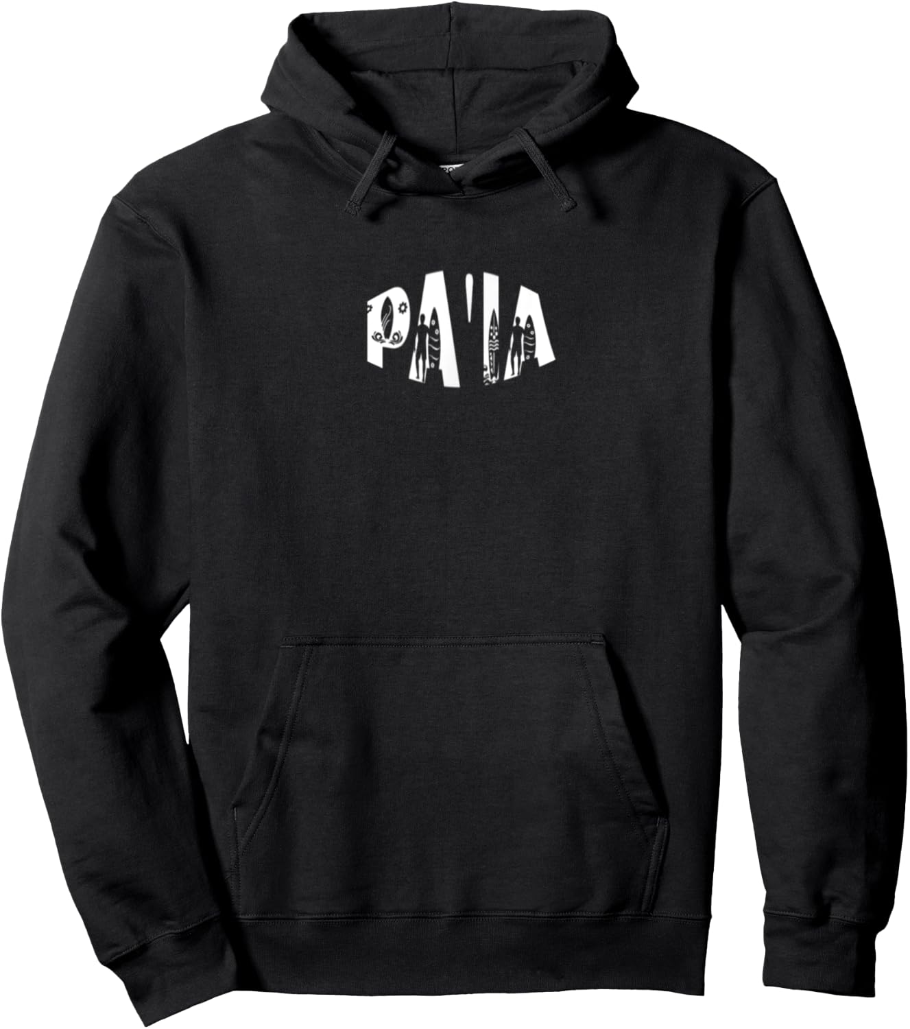 Pa'ia Beach Surfing Cool Surf Spot For Surfers Men Women Kids Hoodie - Hoodie | Black