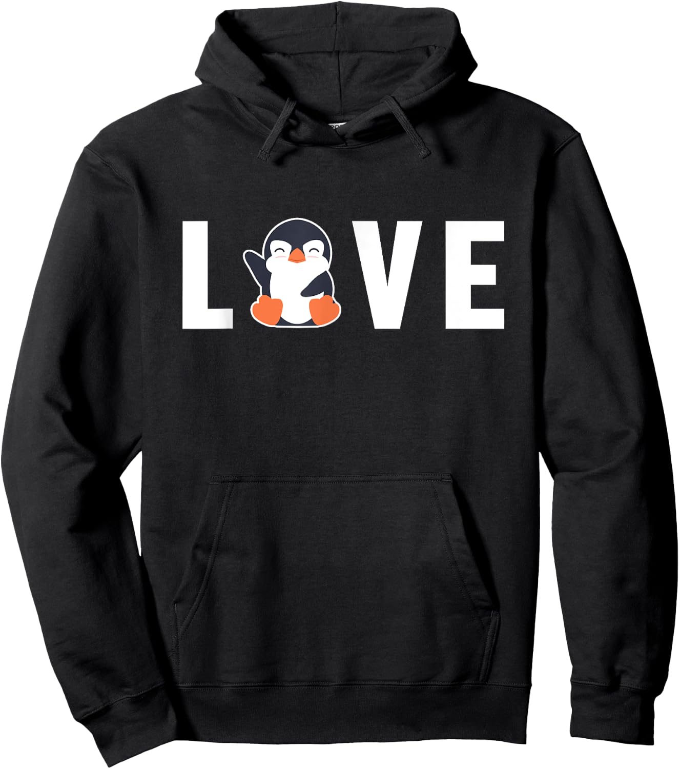 Love Sea Bird King Emperor Penguin Lover Penguin Hoodie - Hoodie | Black