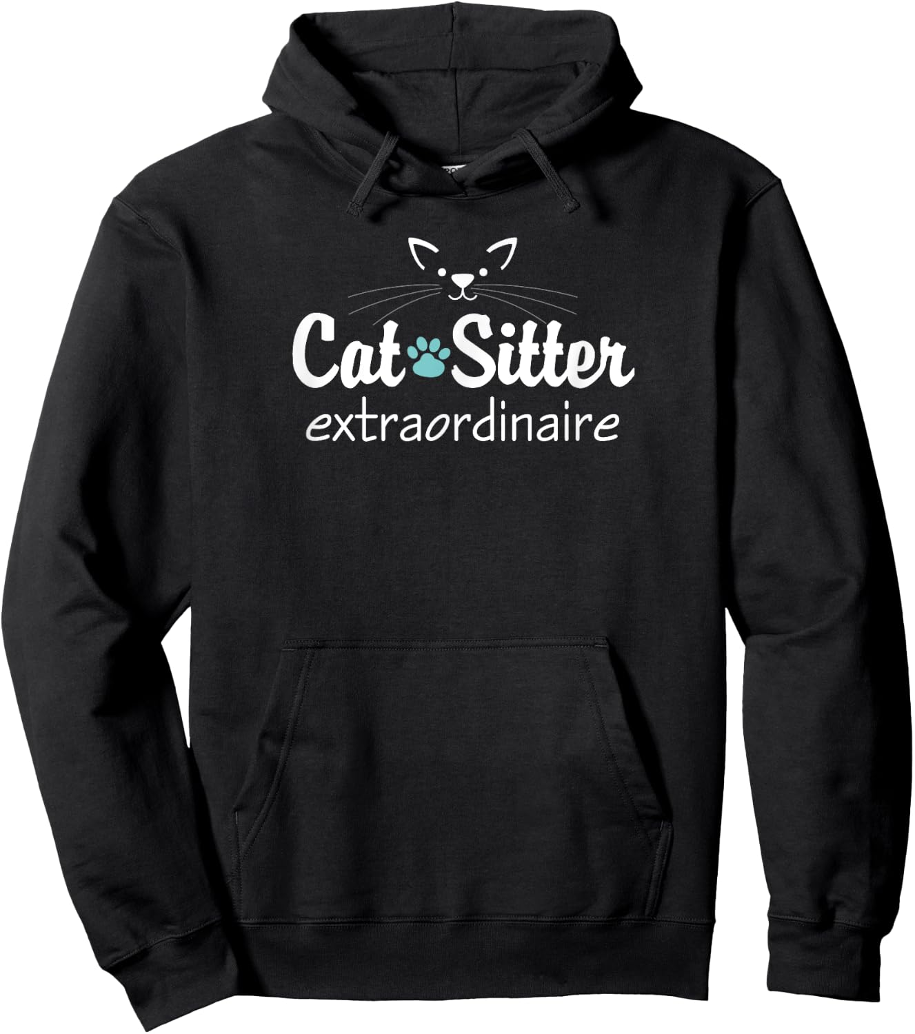 Cat Sitter Extraordinaire Hoodie - Hoodie | Black