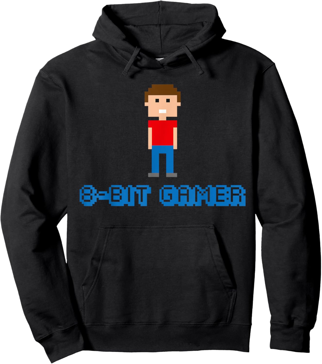 8-Bit Gamer Hoodie - Hoodie | Black