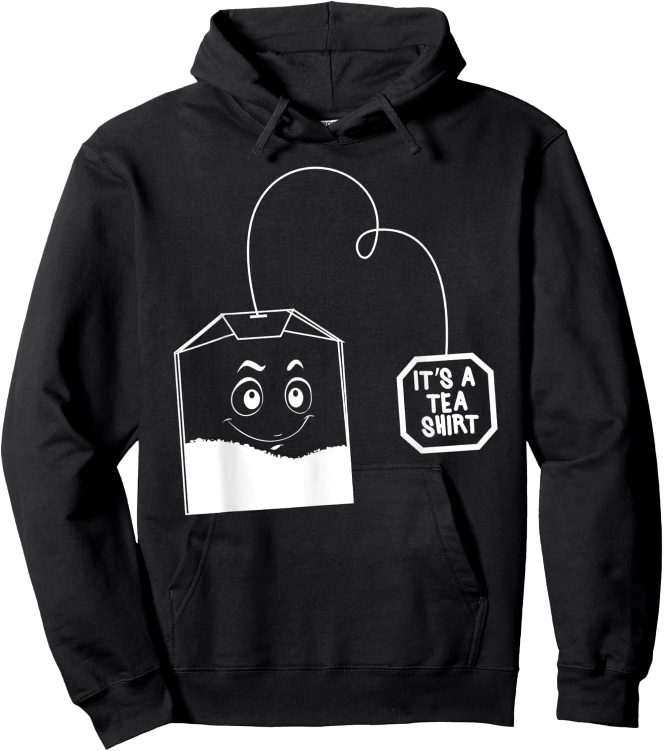 It's My Tea | Trendy Tea Fanatics Gift Hoodie - Hoodie | Black