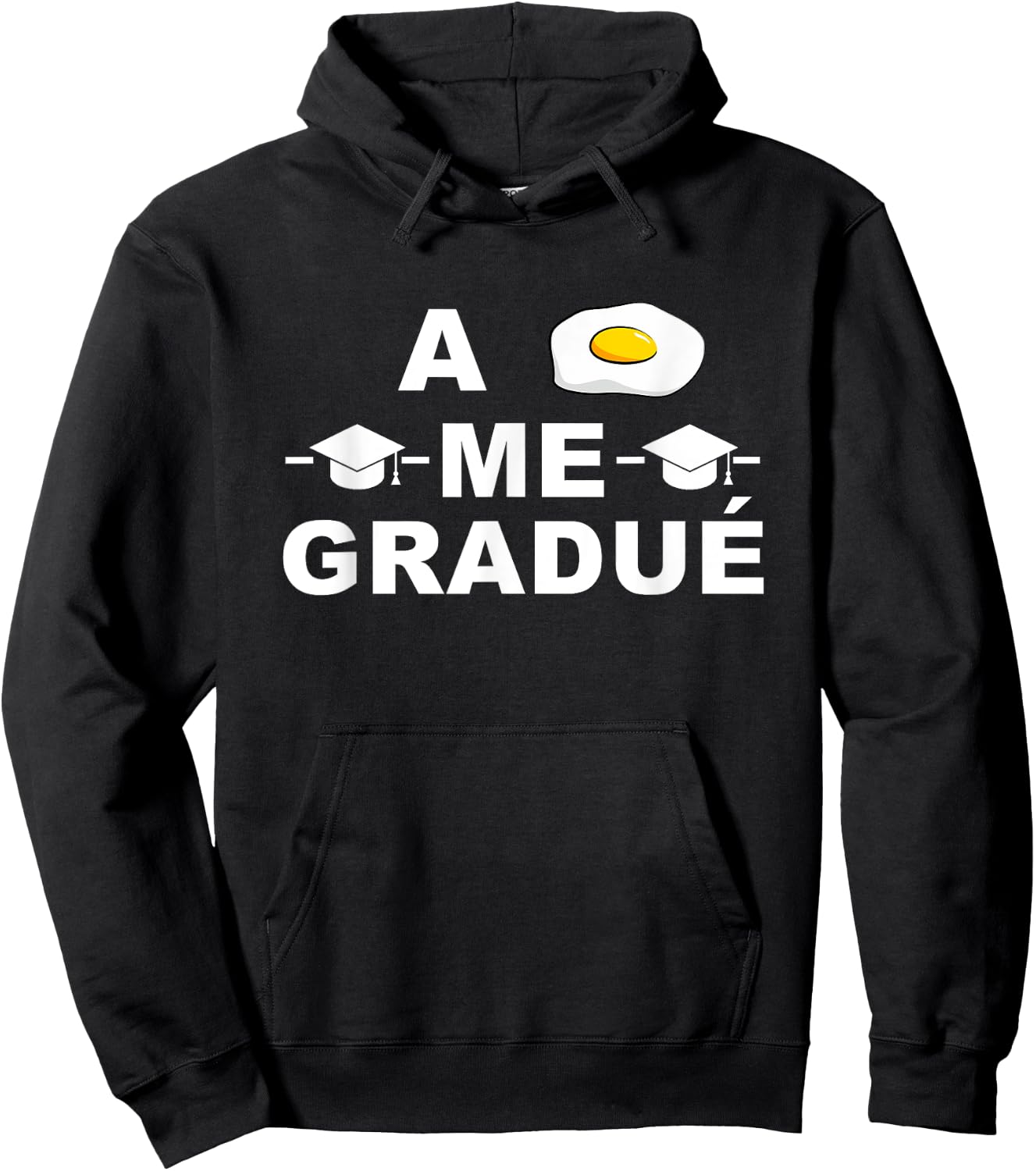 Hispanic Graduation | Me Gradue Class of 2021 Hoodie - Hoodie | Black